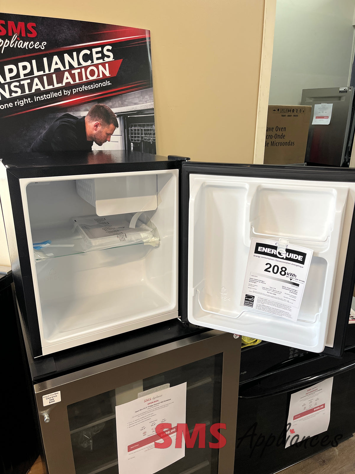 Open Box Fridges RC16C1GBE Hisense - Image 3