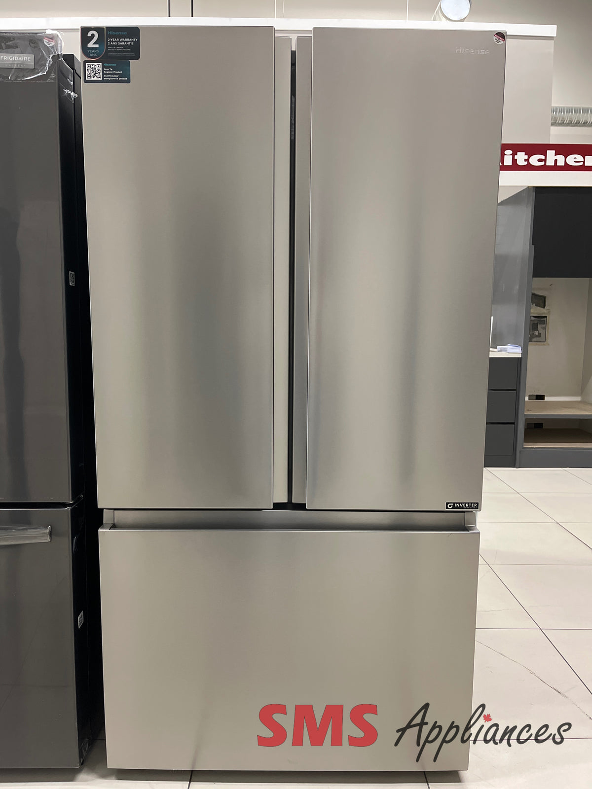 Open Box Fridges RF225A3CSE Hisense - Image 1
