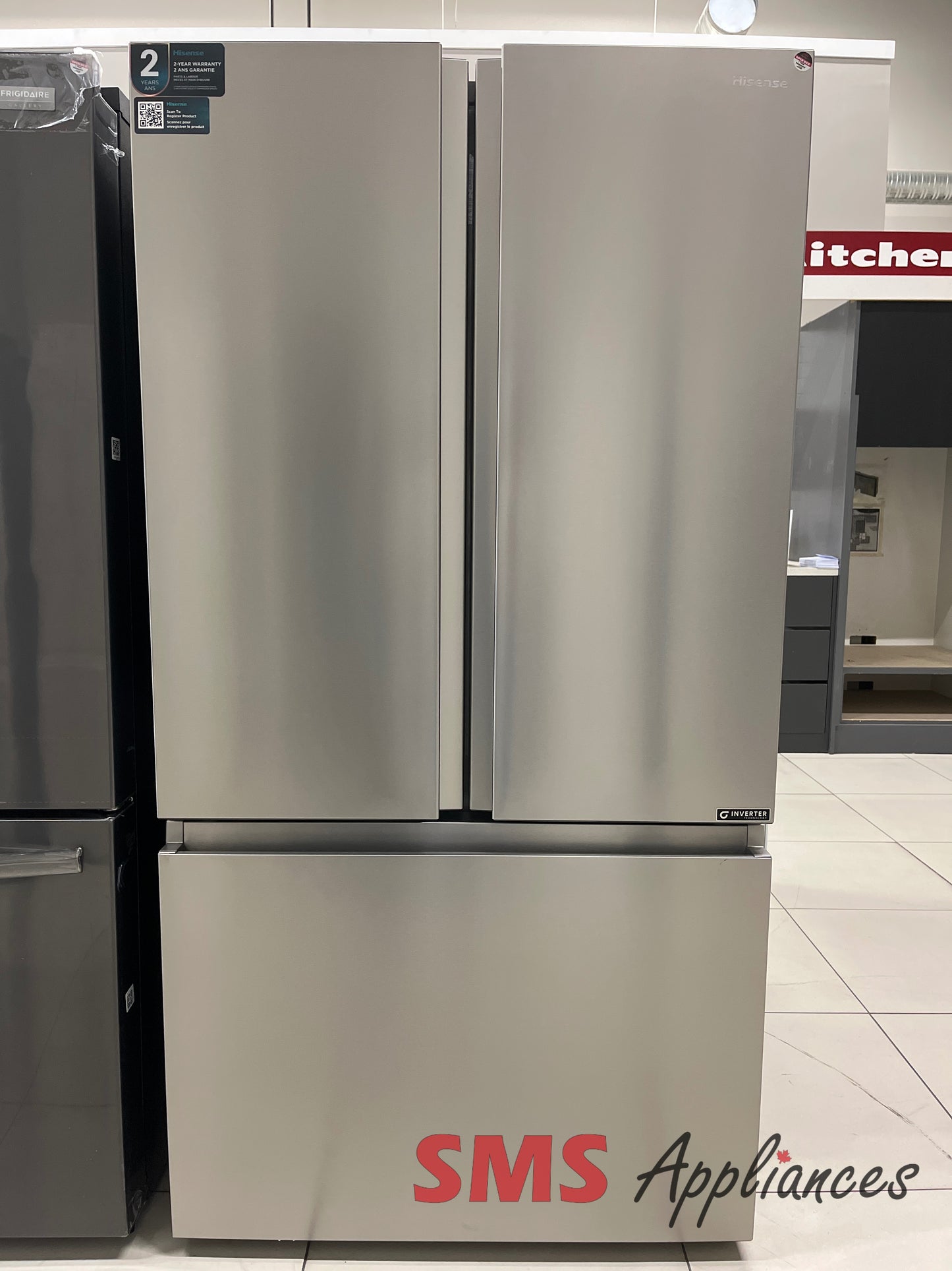 Open Box Fridges RF225A3CSE Hisense - Image 1