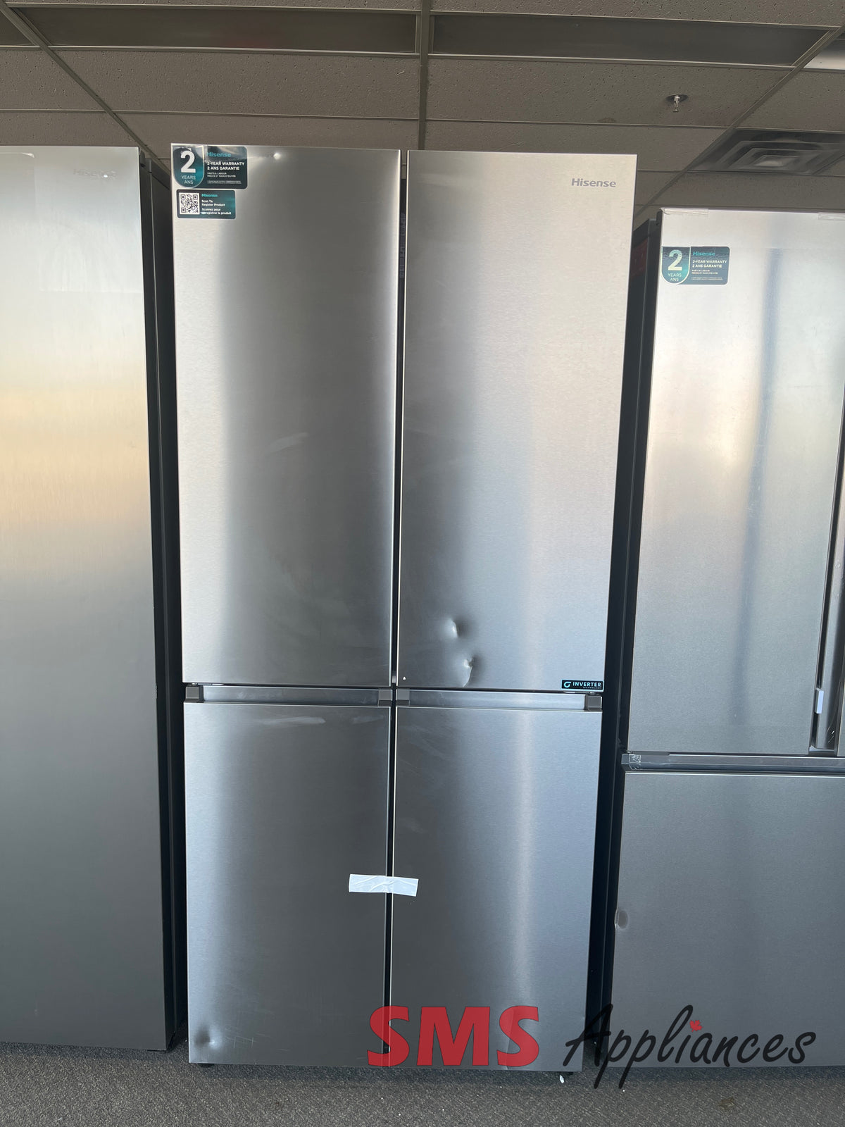 Open Box Fridges RQ17A4CSD Hisense - Image 1