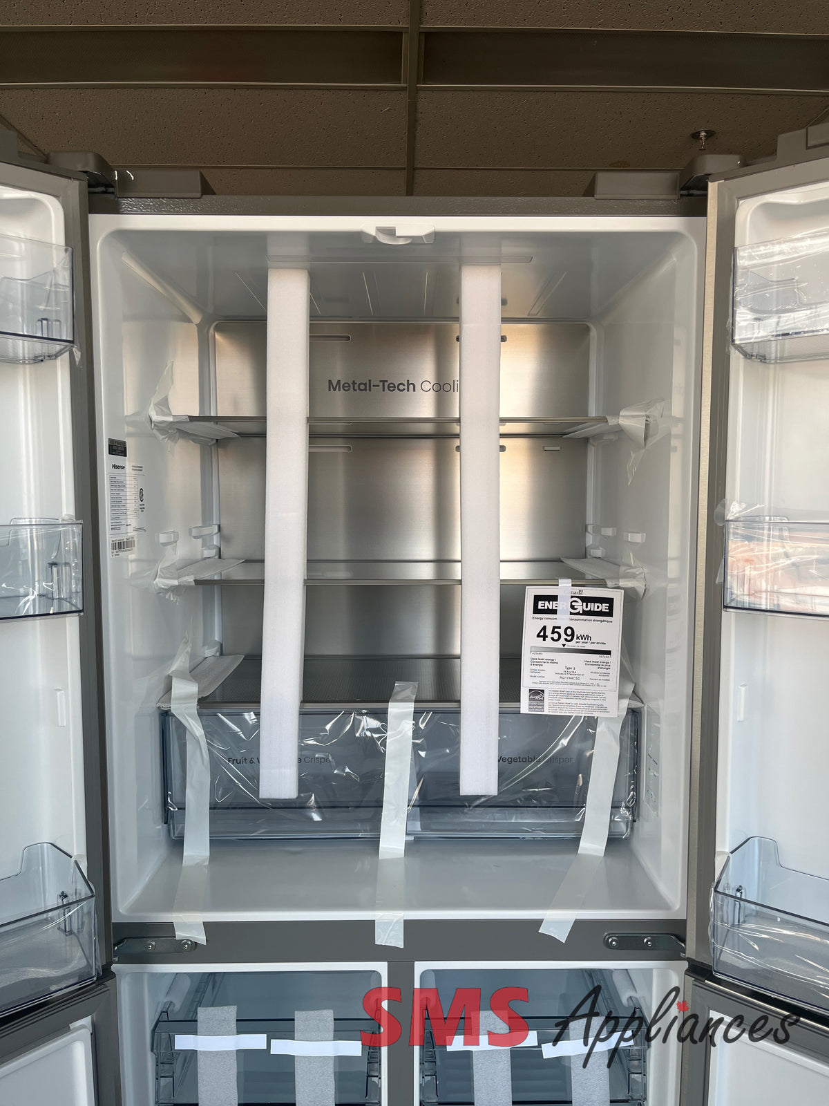 Open Box Fridges RQ17A4CSD Hisense - Image 6