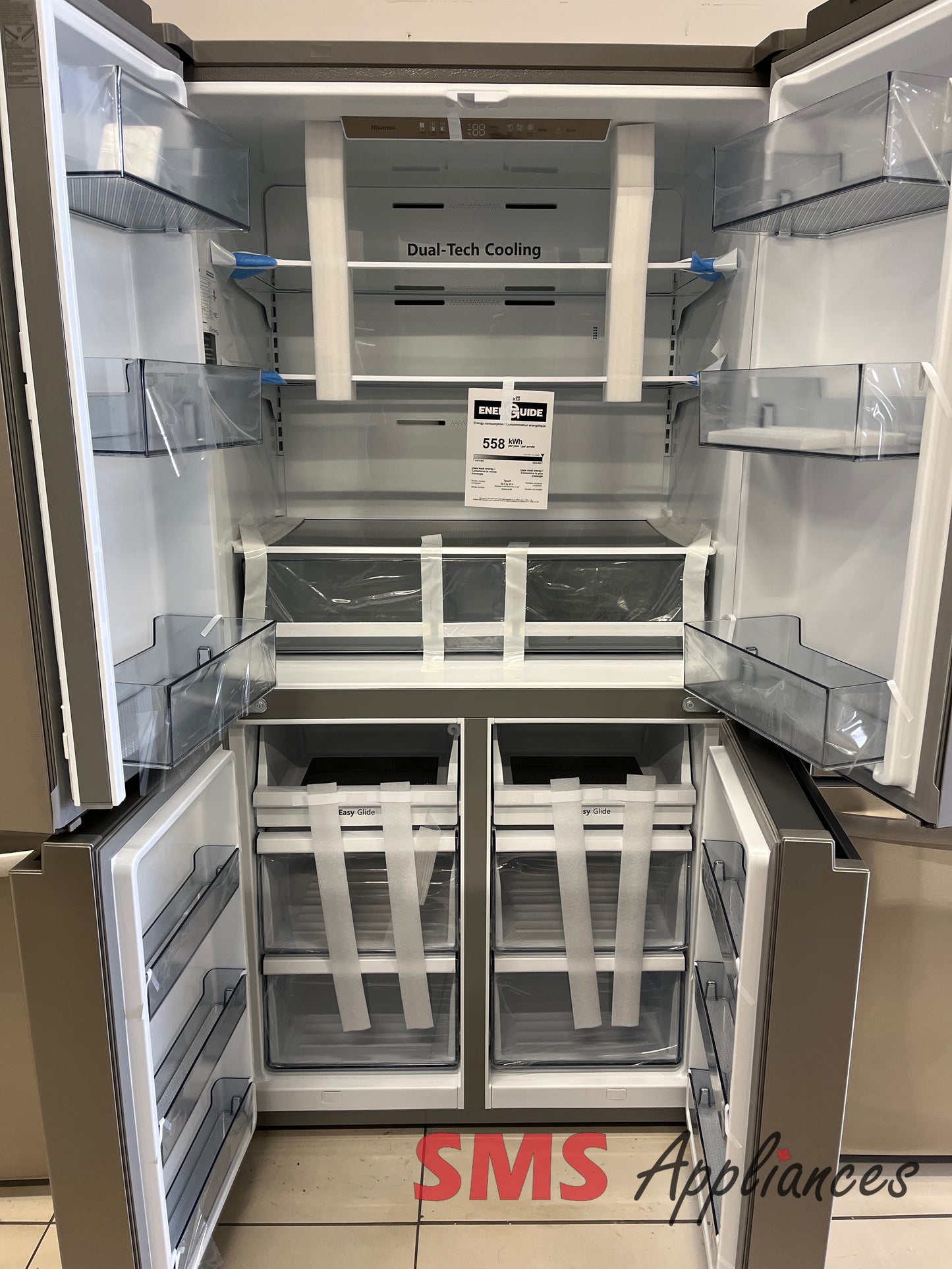 Open Box Fridges RQ22A4CSD Hisense - Image 3