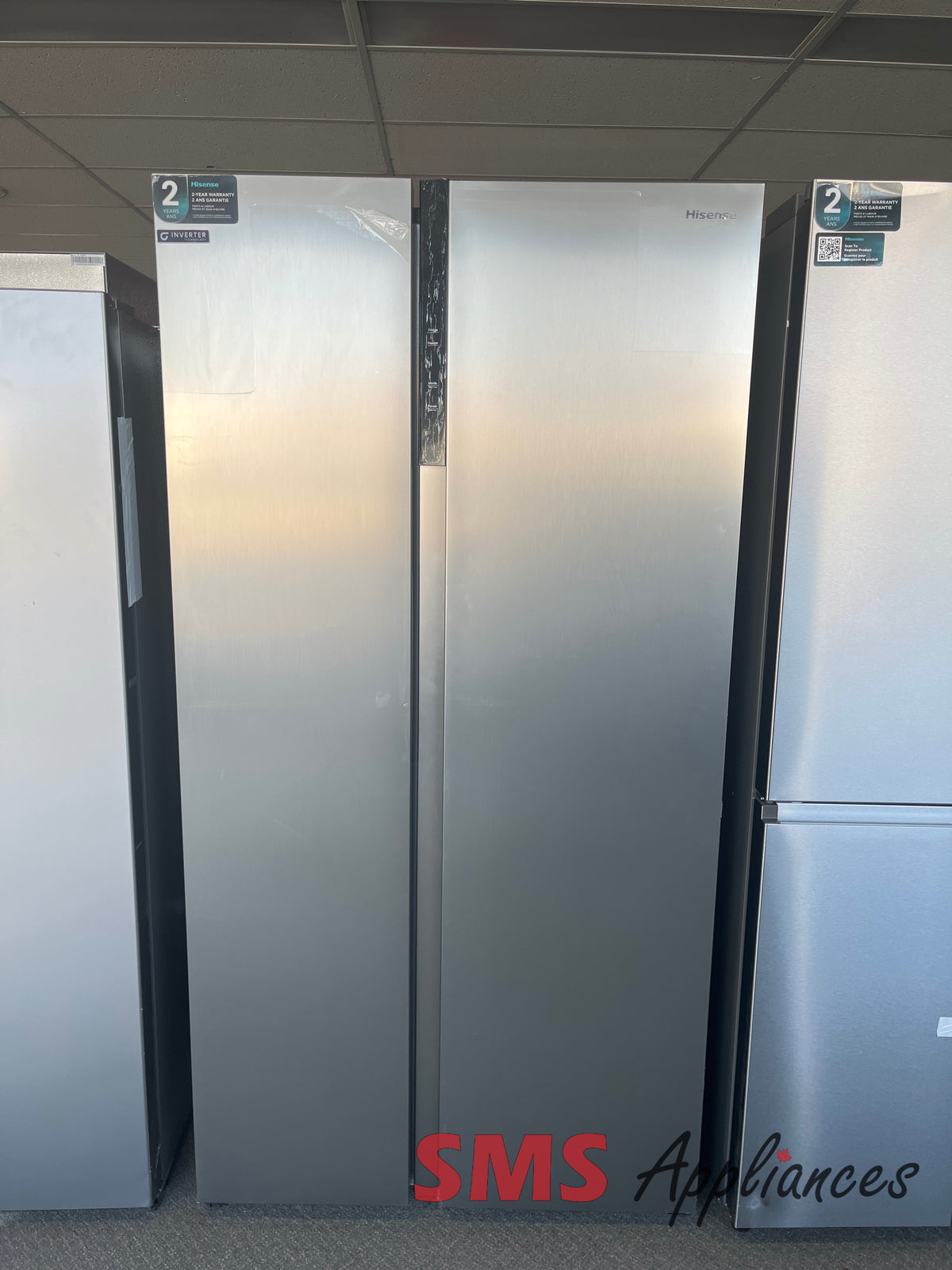 Open Box Fridges RS19A2CSD Hisense - Image 1