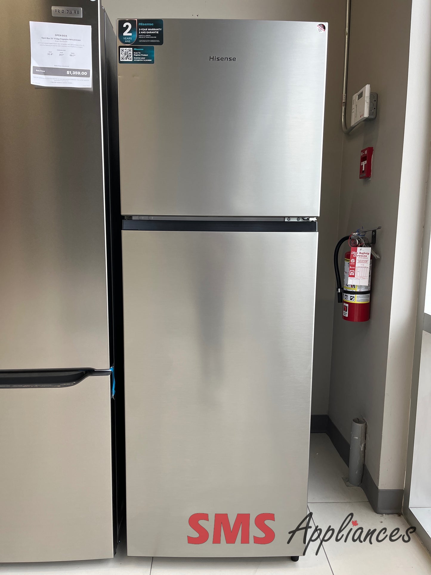 Open Box Fridges RT12A2CSE Hisense - Image 1