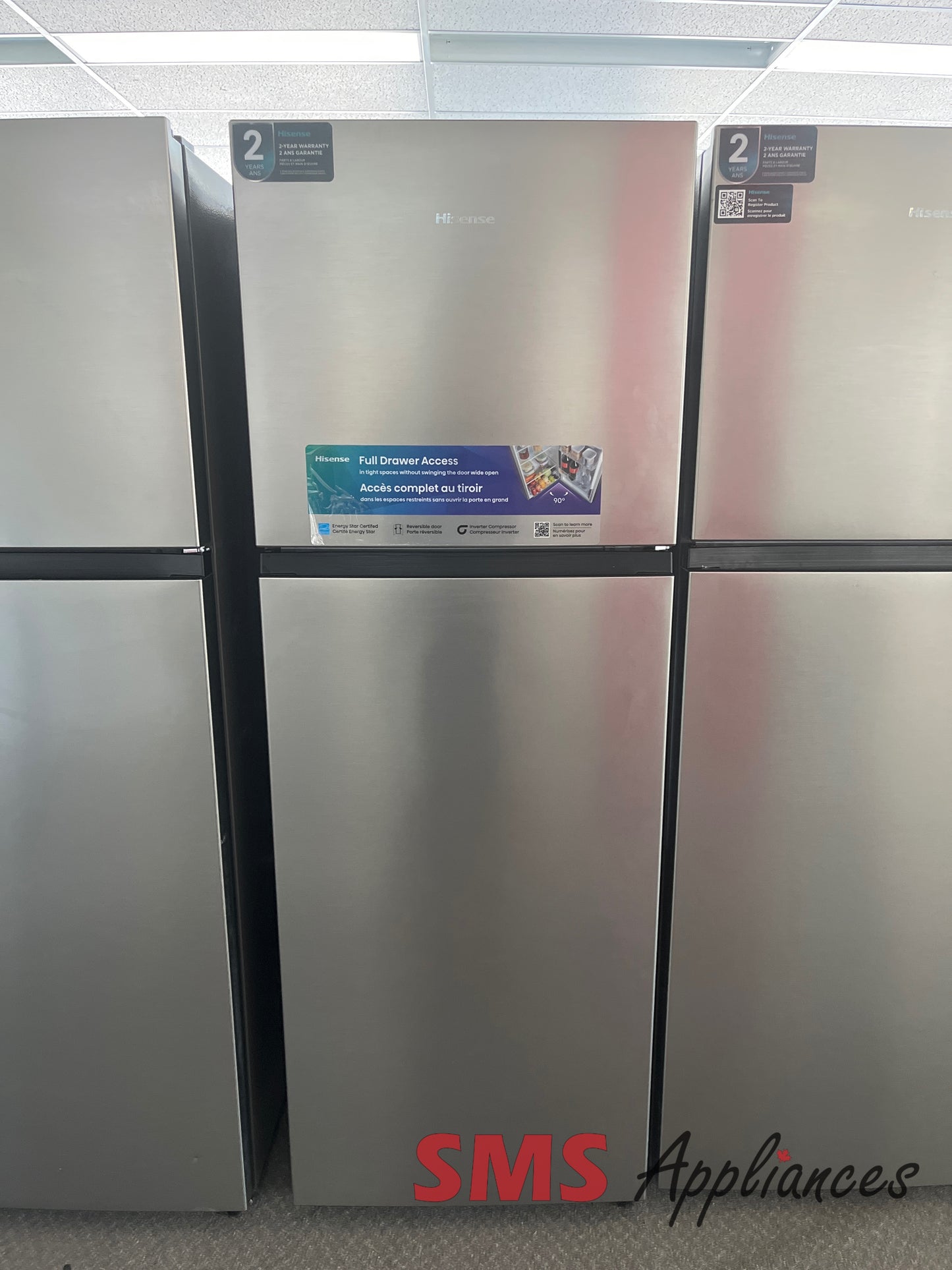 Open Box Fridges RT12A2CSE Hisense - Image 1
