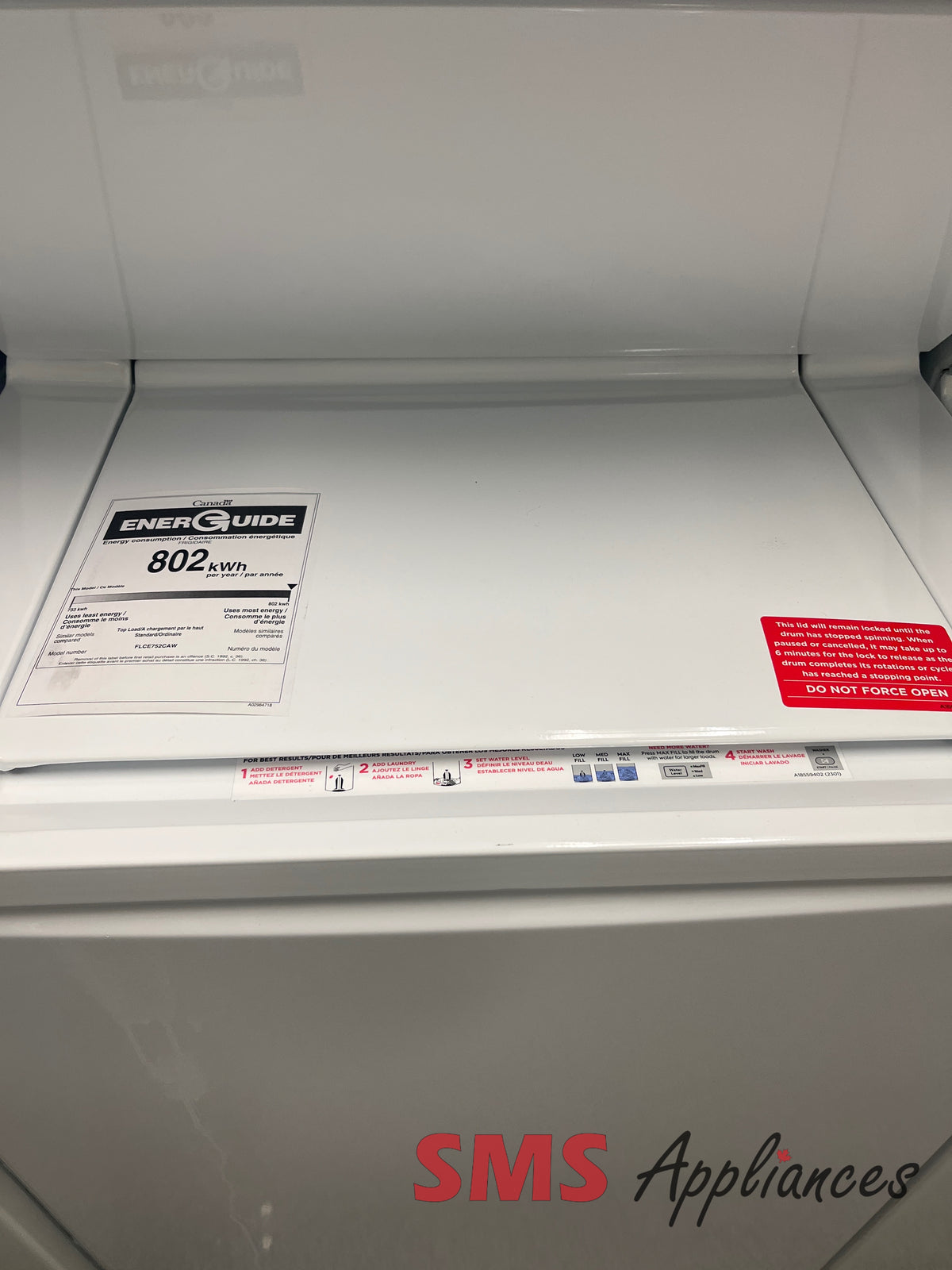 Open Box Laundry Sets FLCE752CAW Frigidaire - Image 5