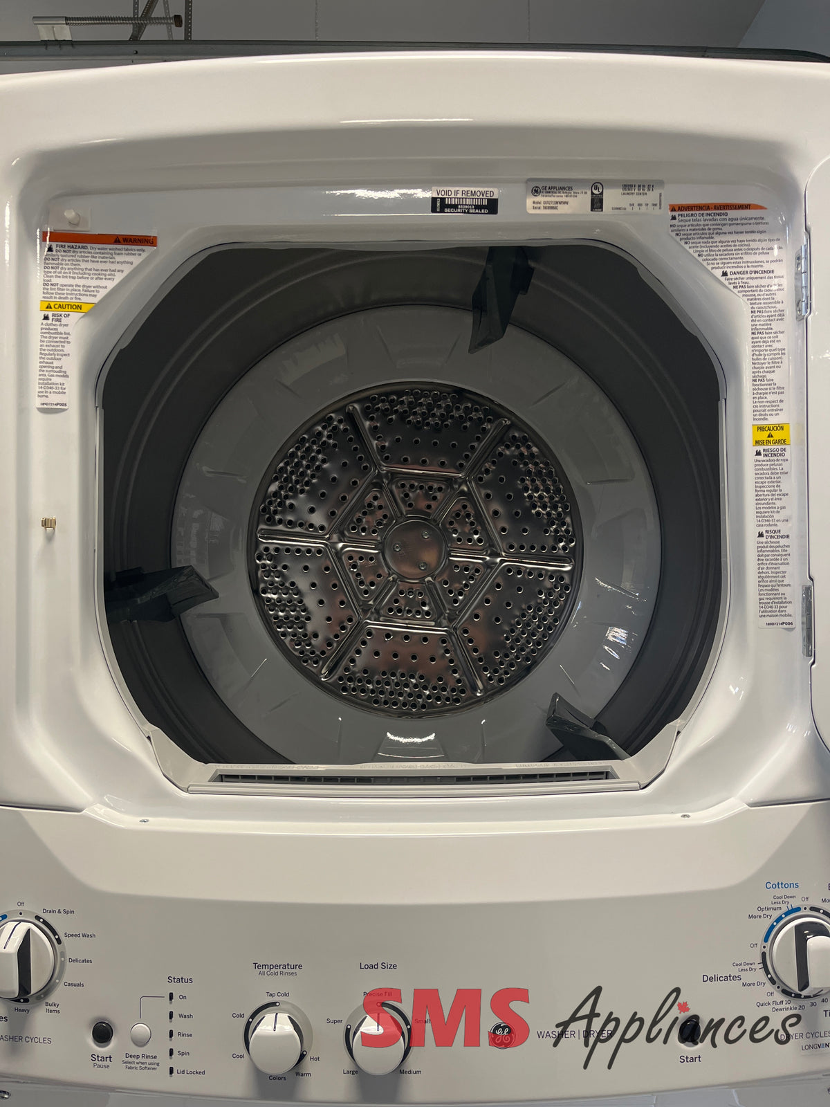 Open Box Laundry Sets GUV27ESMW0WW GE - Image 4