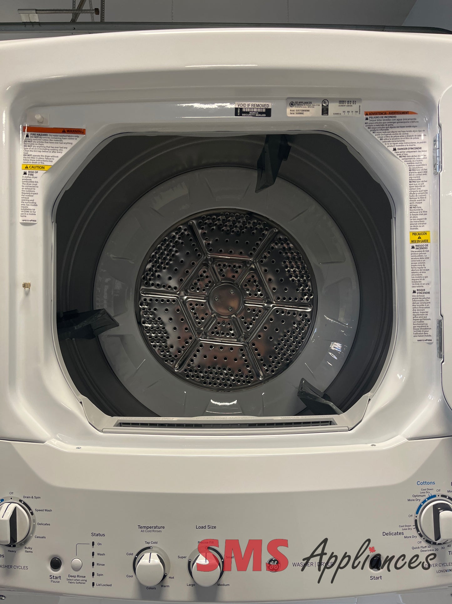 Open Box Laundry Sets GUV27ESMW0WW GE - Image 4
