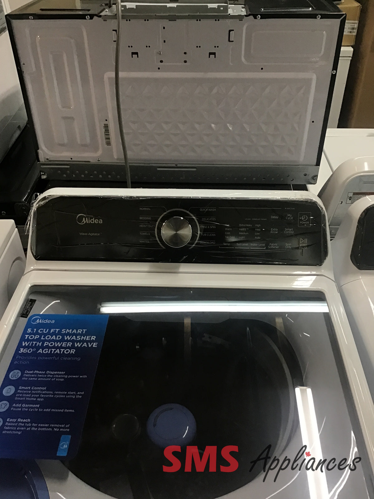 Open Box Laundry Sets MLTW51A2BWW,MLTE52M2BWW Midea - Image 4