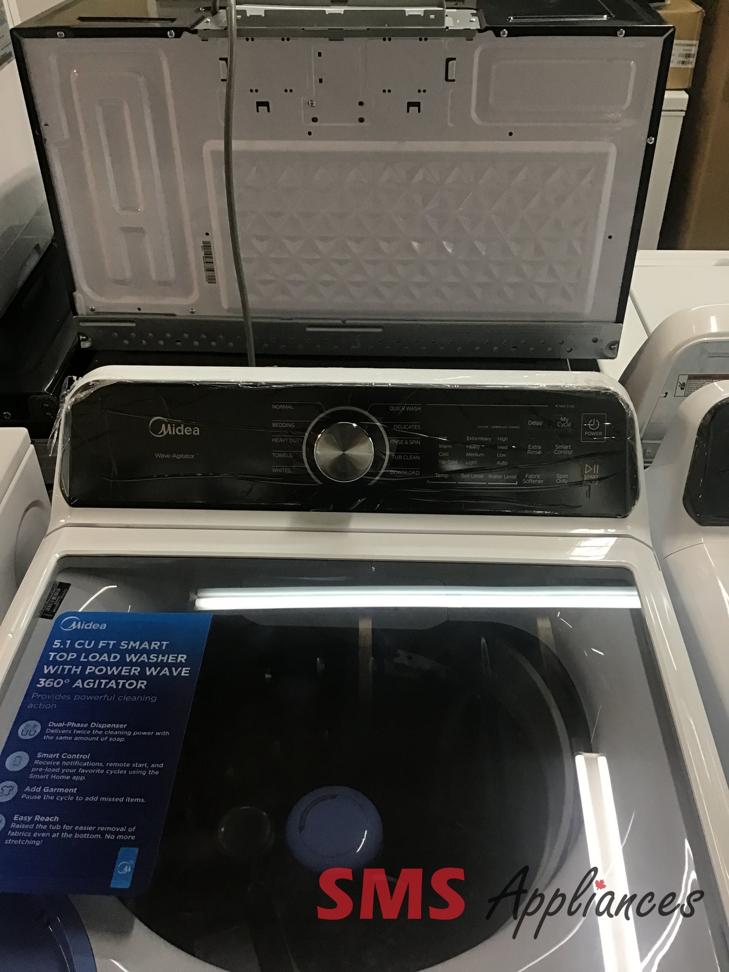 Open Box Laundry Sets MLTW51A2BWW,MLTE52M2BWW Midea - Image 4