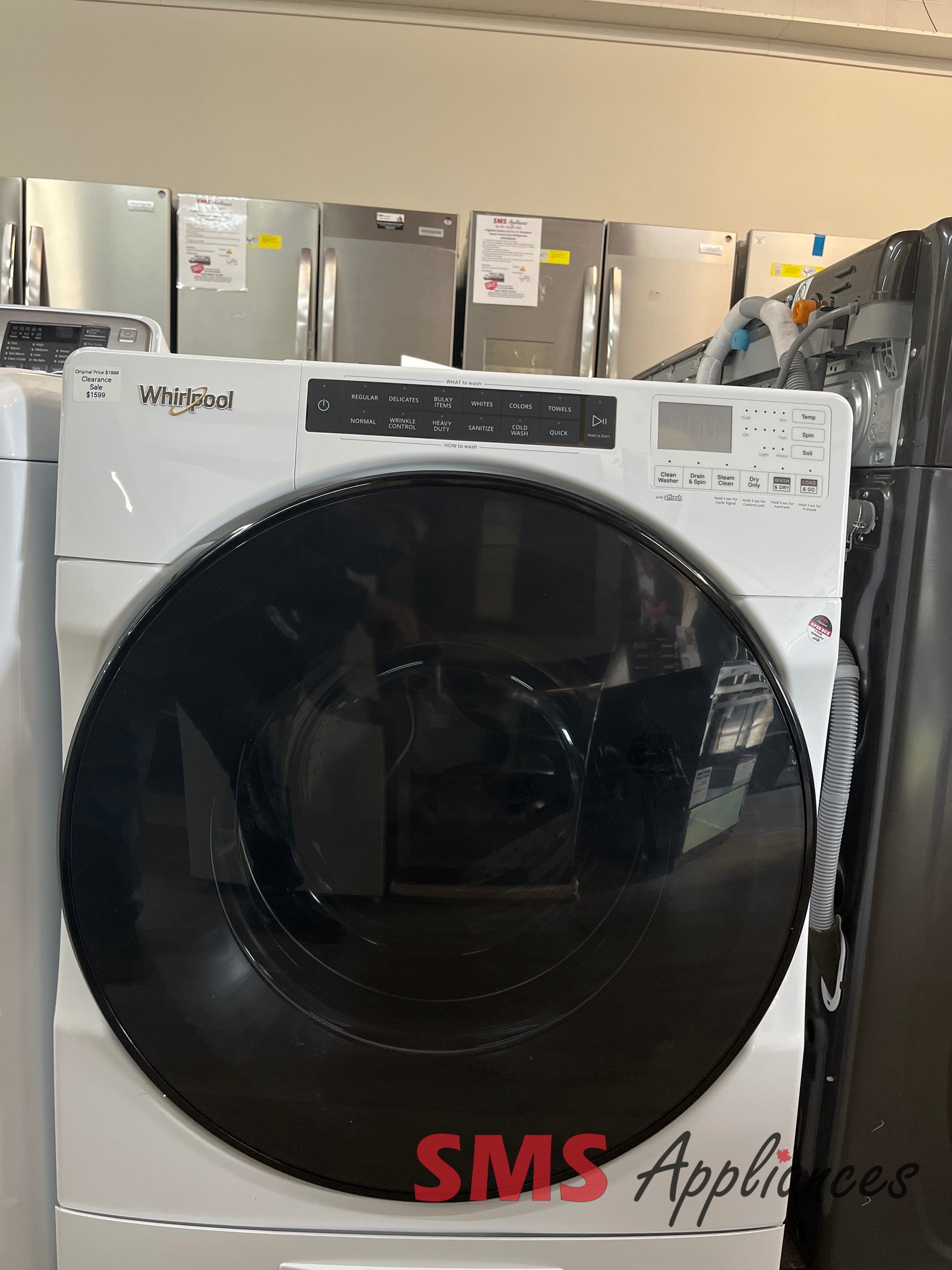 Open Box Laundry Sets WFC682CLW0 Whirlpool - Image 5