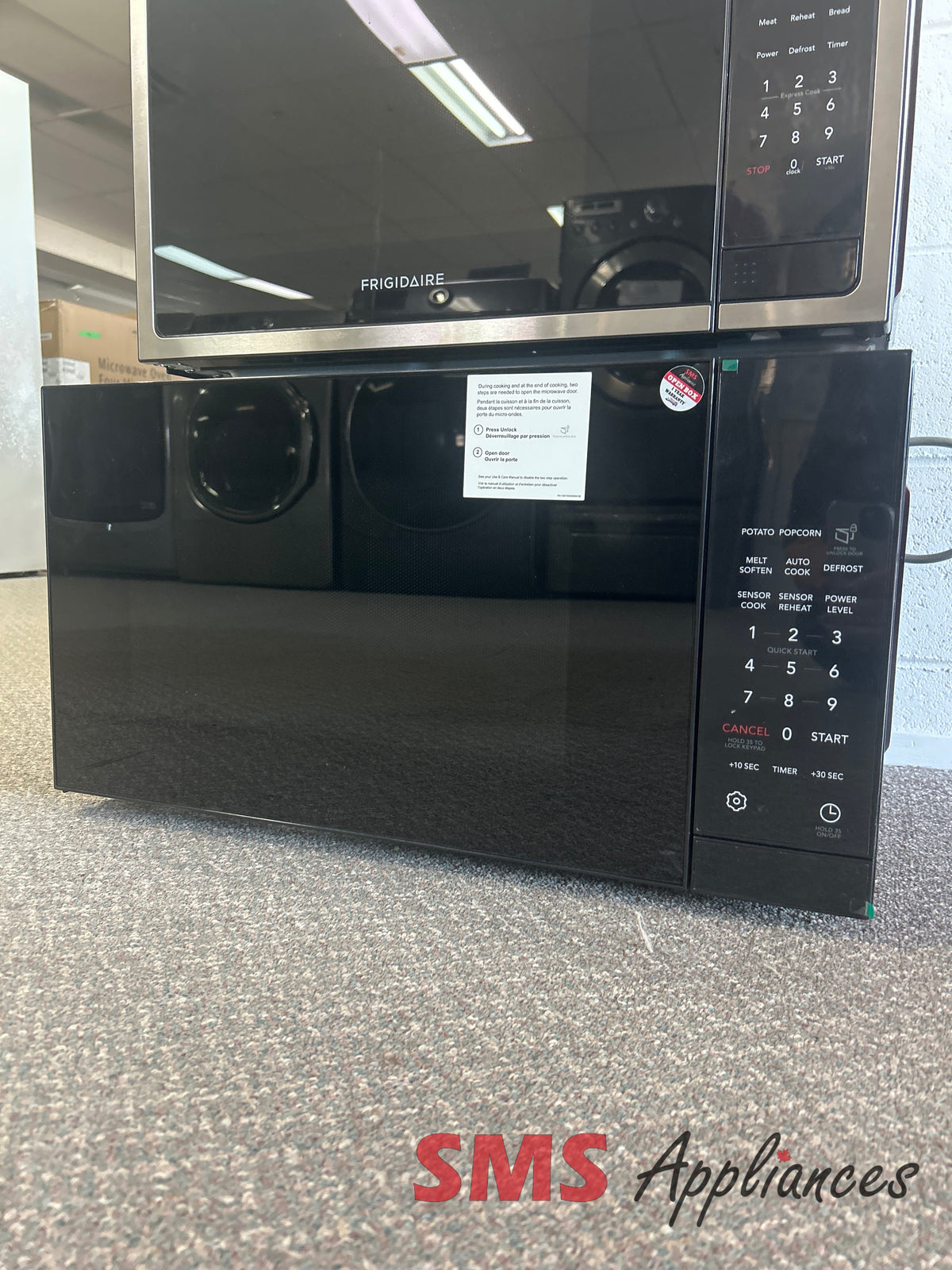 Open Box 24.5" Microwave Frigidaire PMBS3080BF for sale in Medicine Hat - SMS Appliances