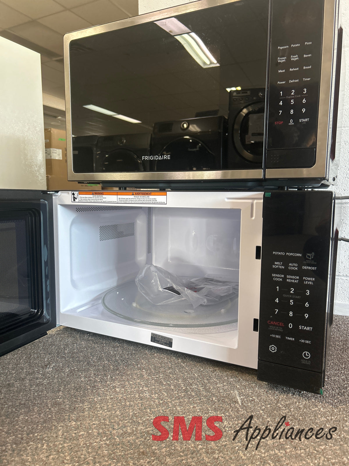 Frigidaire PMBS3080BF open box microwave photo at SMS Appliances Medicine Hat