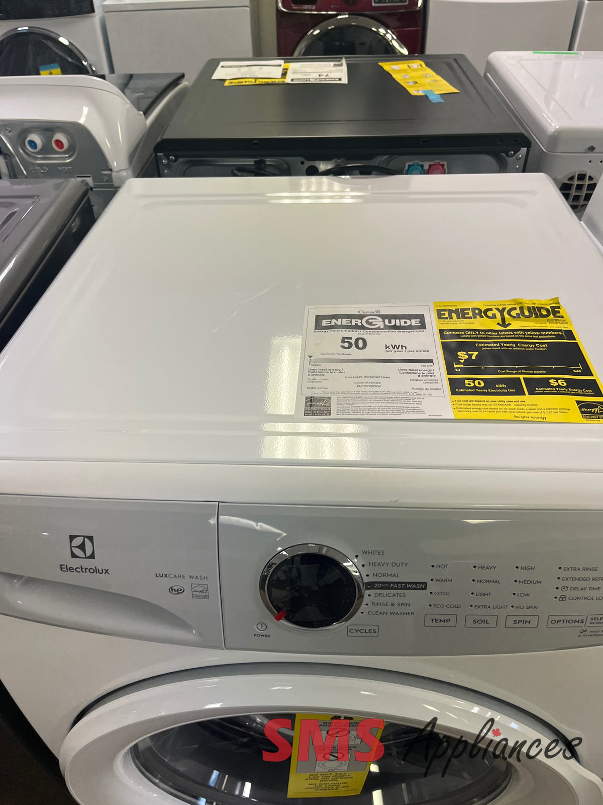 Open Box Washers ELFW7337AW Electrolux - Image 3