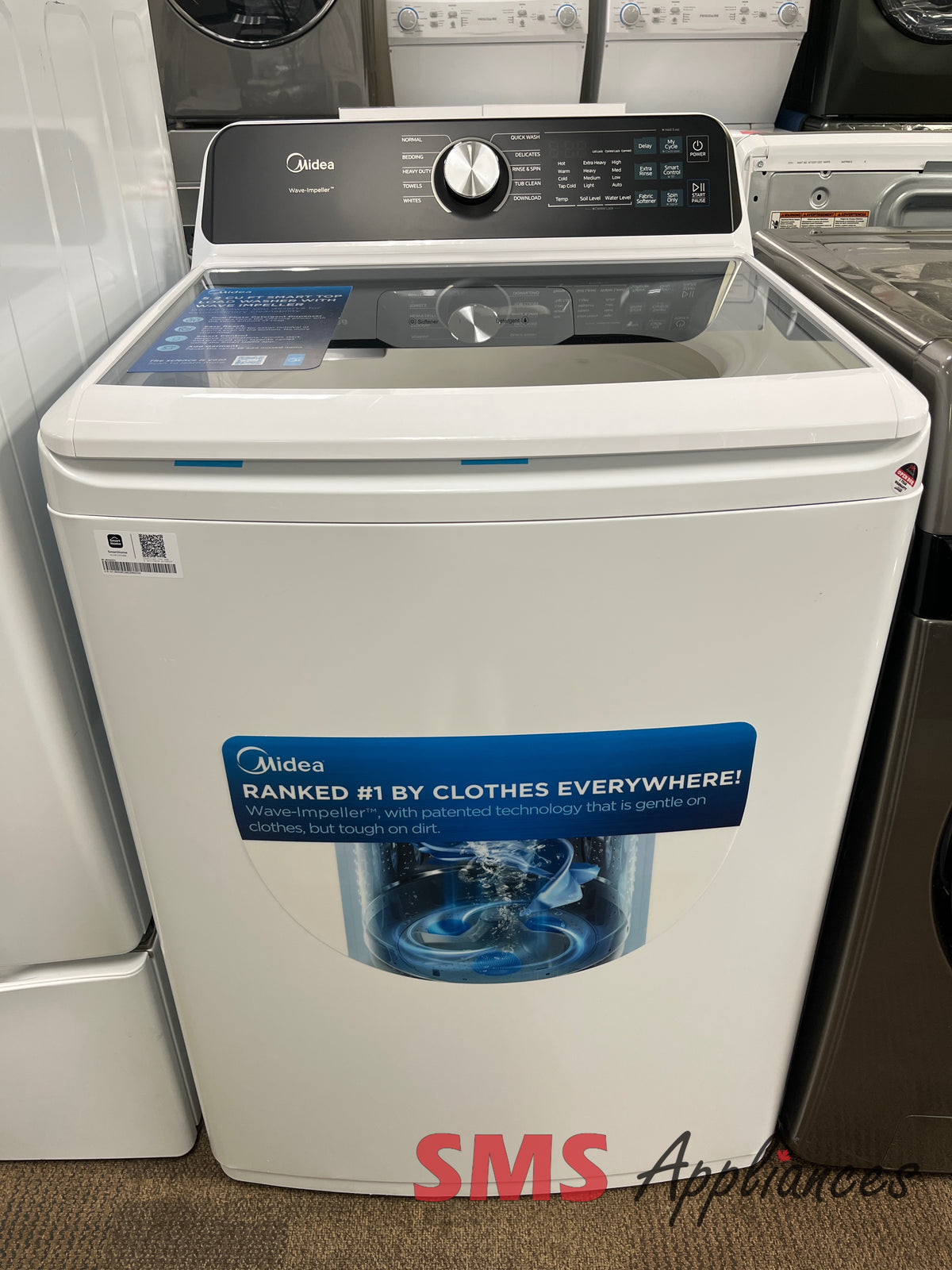 Open Box Washers MLTW52M2BWW Midea - Image 1