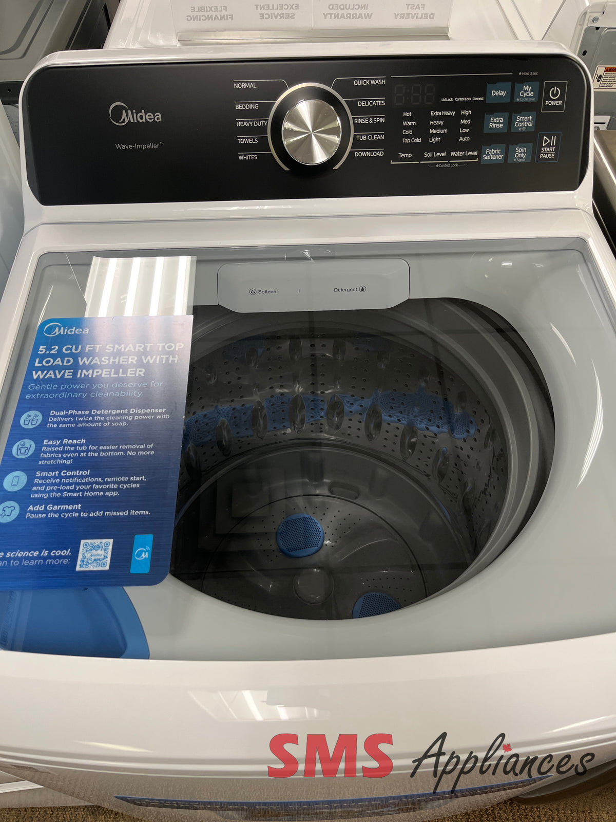 Open Box Washers MLTW52M2BWW Midea - Image 3