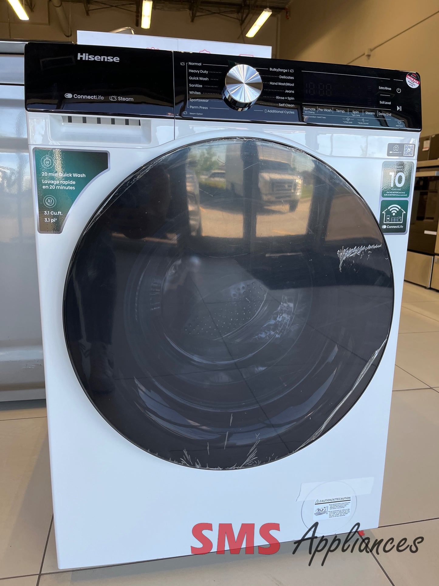 Open Box Washers WF5S2845BW Hisense - Image 1