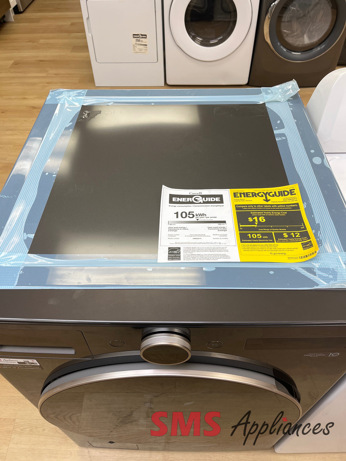 Open Box Washers WM6500HBA LG - Image 3