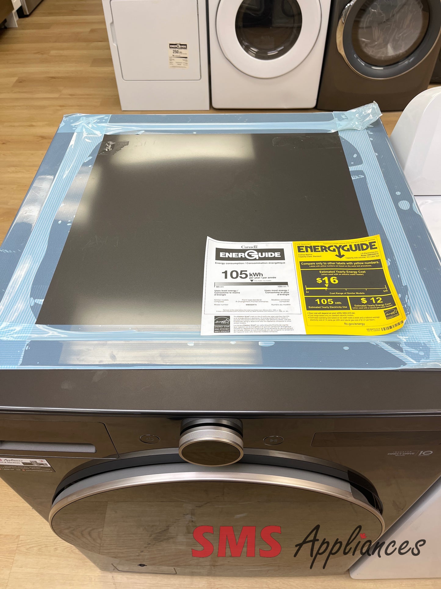 Open Box Washers WM6500HBA LG - Image 3