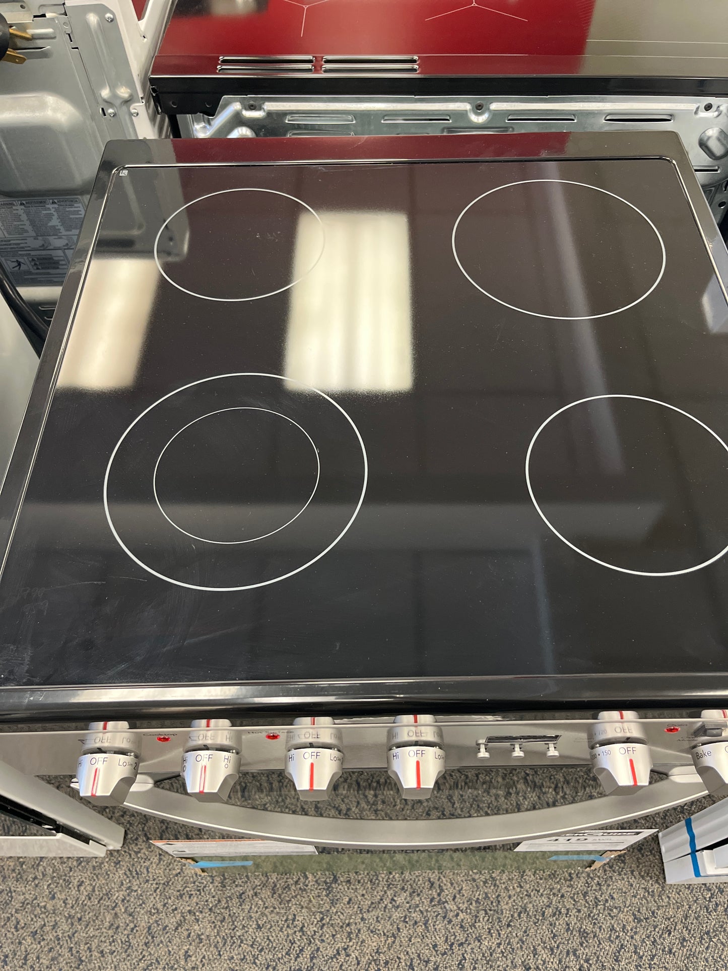 Open Box – 24" Stove Frigidaire FCFE242CAS