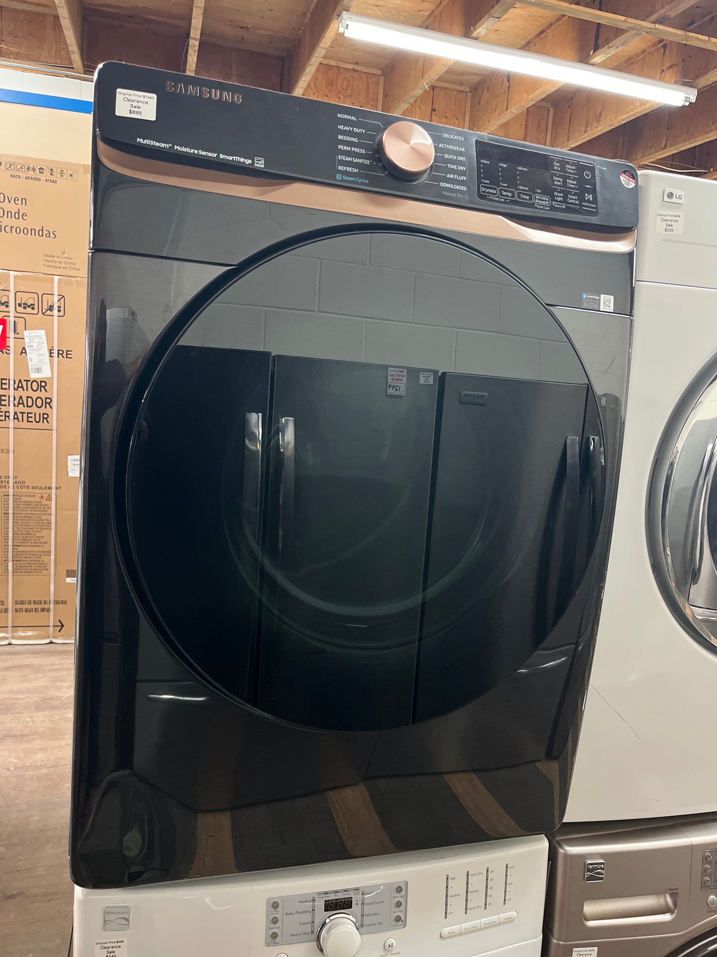 Open Box – 27" Dryer Samsung DVE50BG8300V
