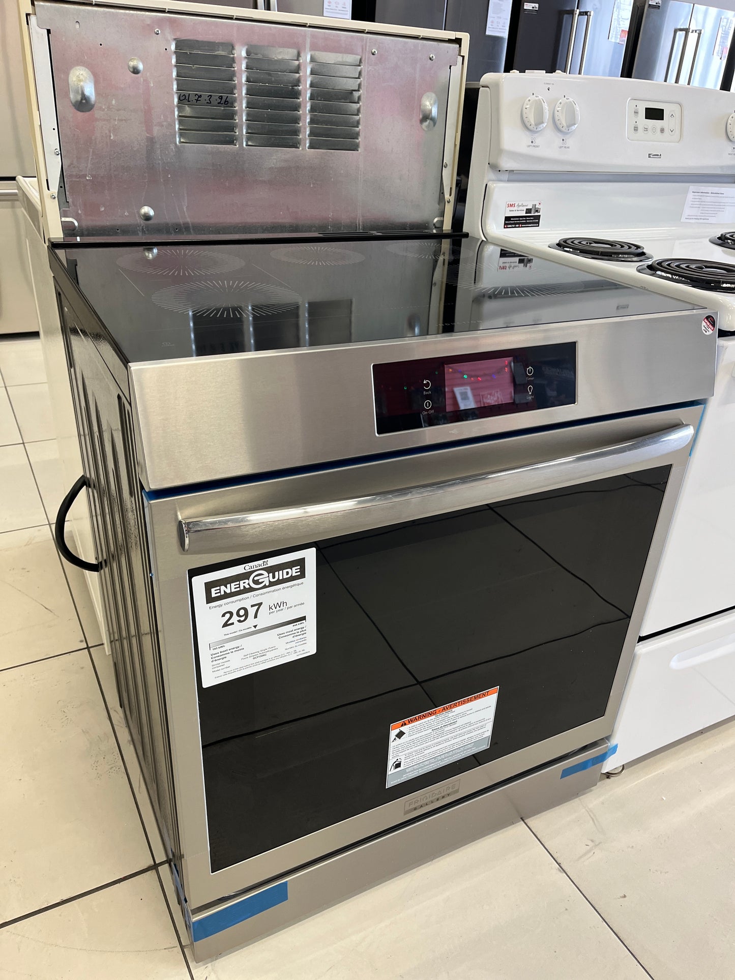 Open Box – 30" Stove Frigidaire GCFI306CBF