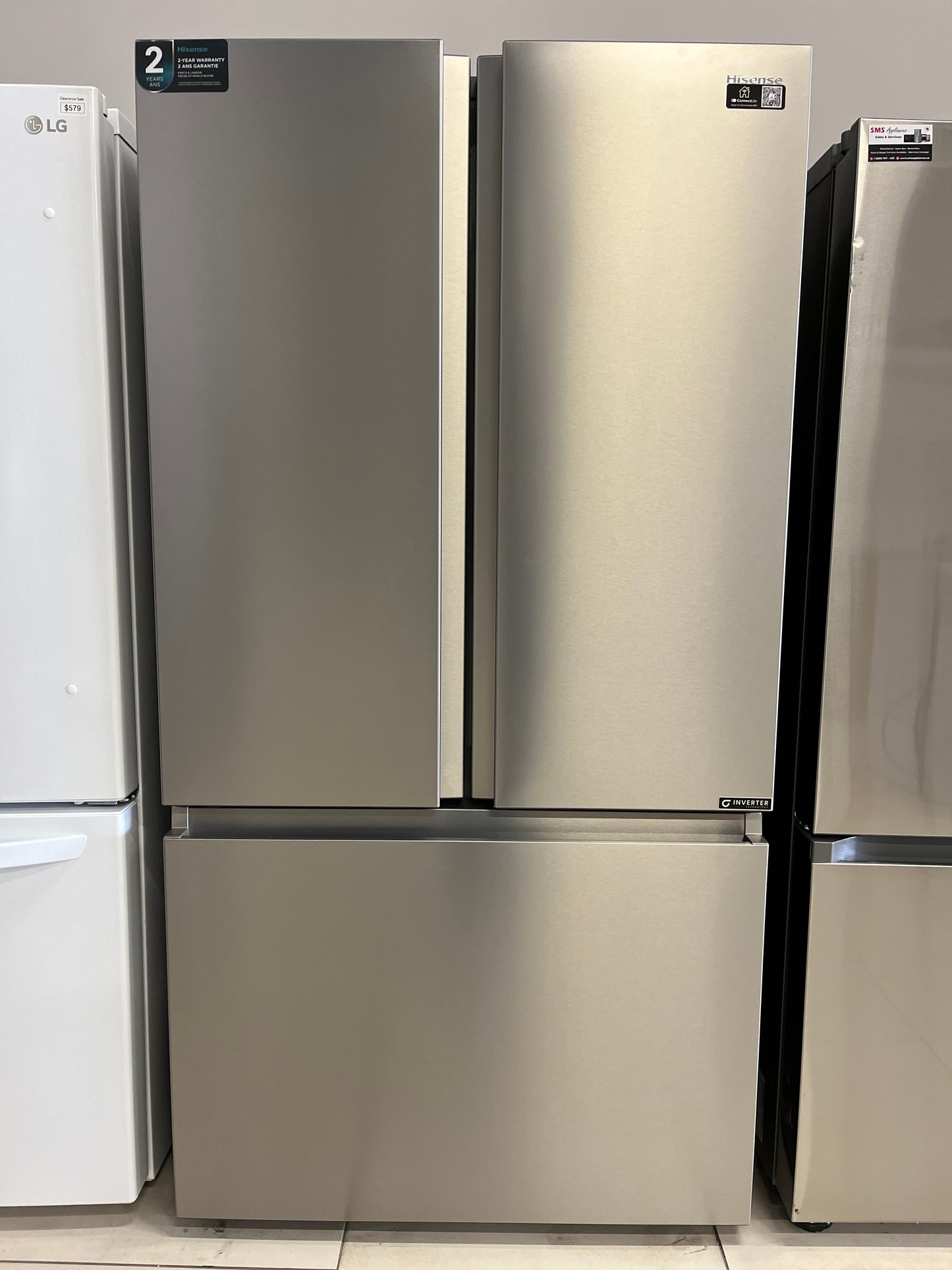 Open Box – 36" Fridge Hisense RF225C3CSE