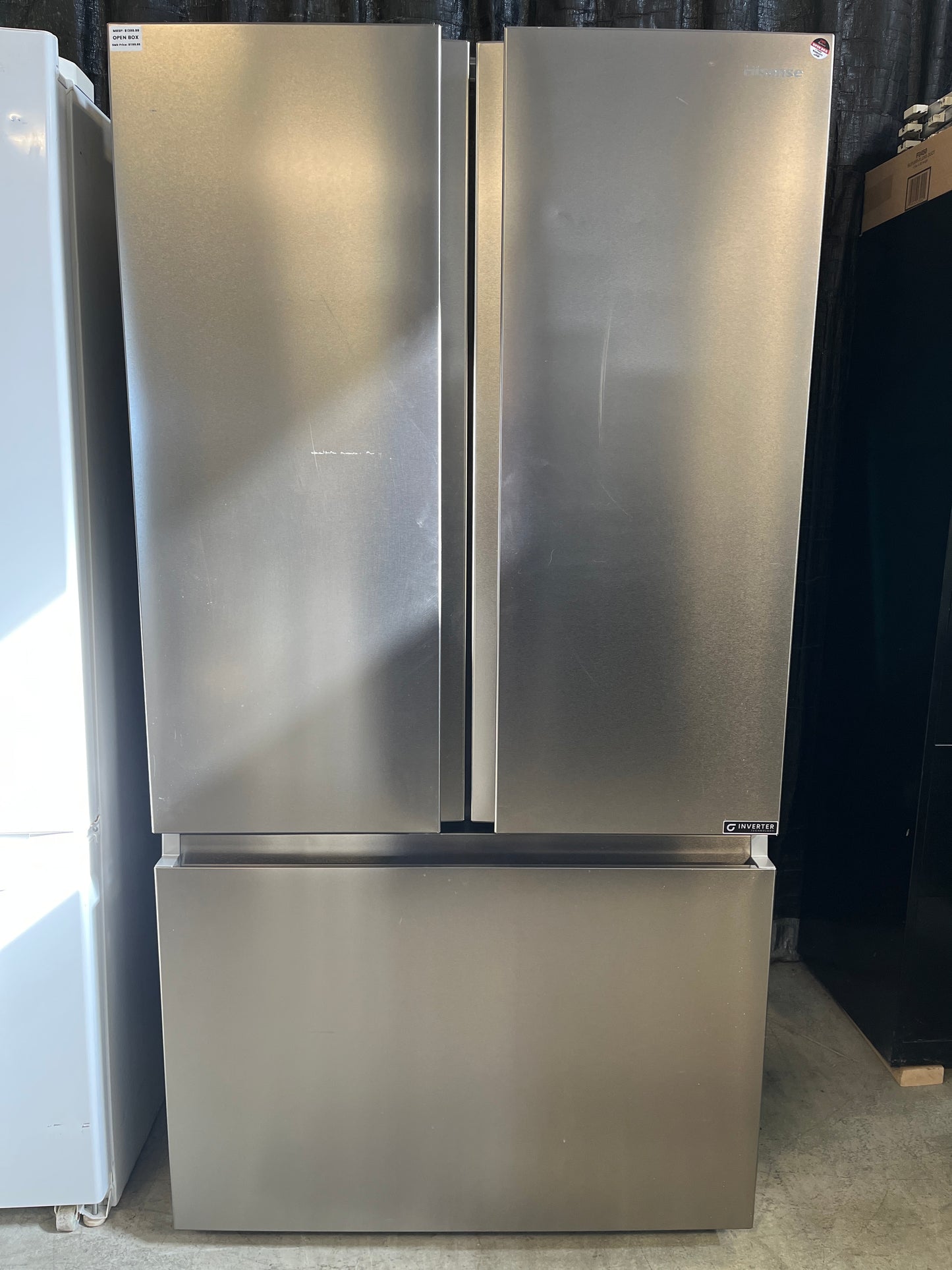 Open Box – 36" Fridge Hisense RF27A3FSE