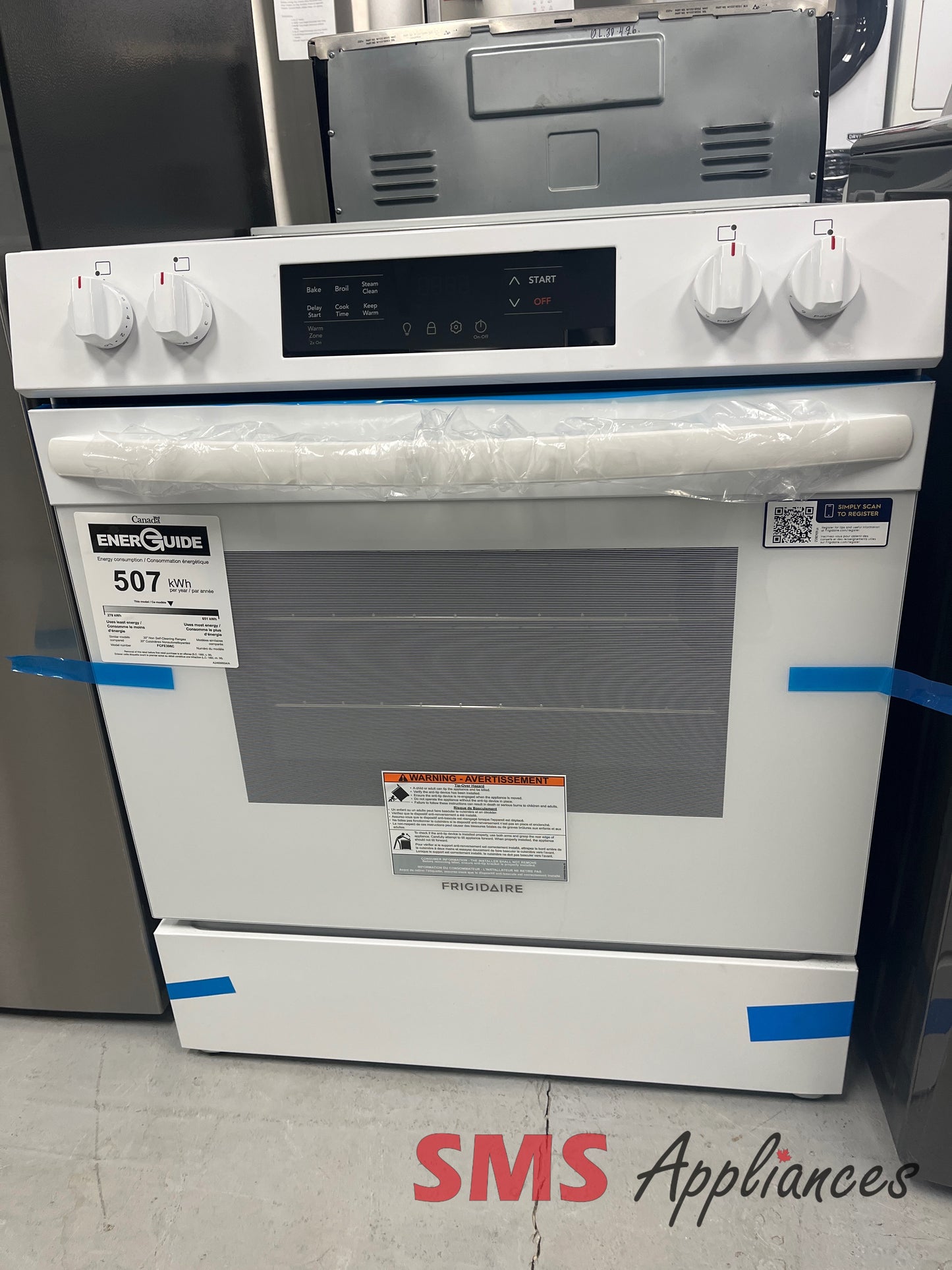 Open Box Stoves / Ranges FCFE306CAW Frigidaire - Image 1