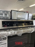 Open Box Frigidaire FCFI308CB stove close-up - SMS Appliances