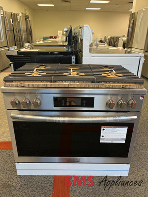 Open Box 36" Stove Frigidaire GCFG3661AF