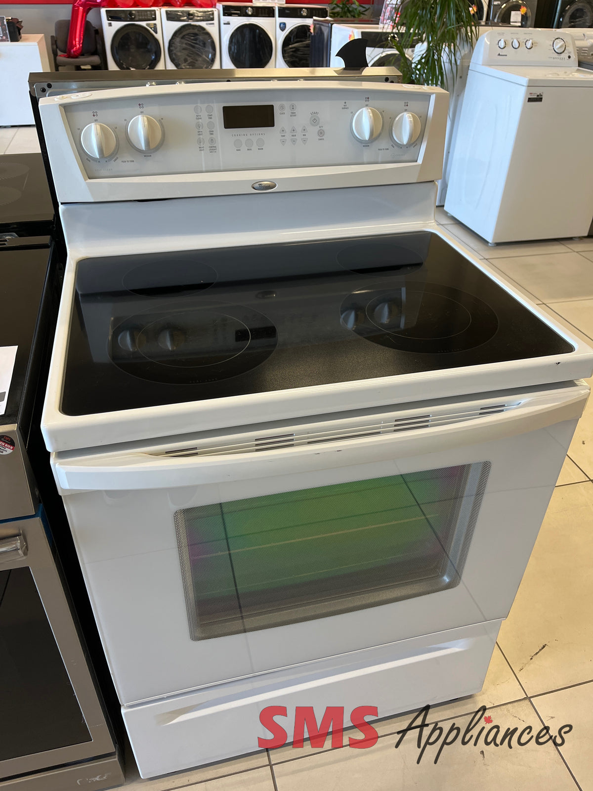 Refurbished 30" Stove Whirlpool WERP4120S0 - stove for sale at SMS Appliances Calgary
