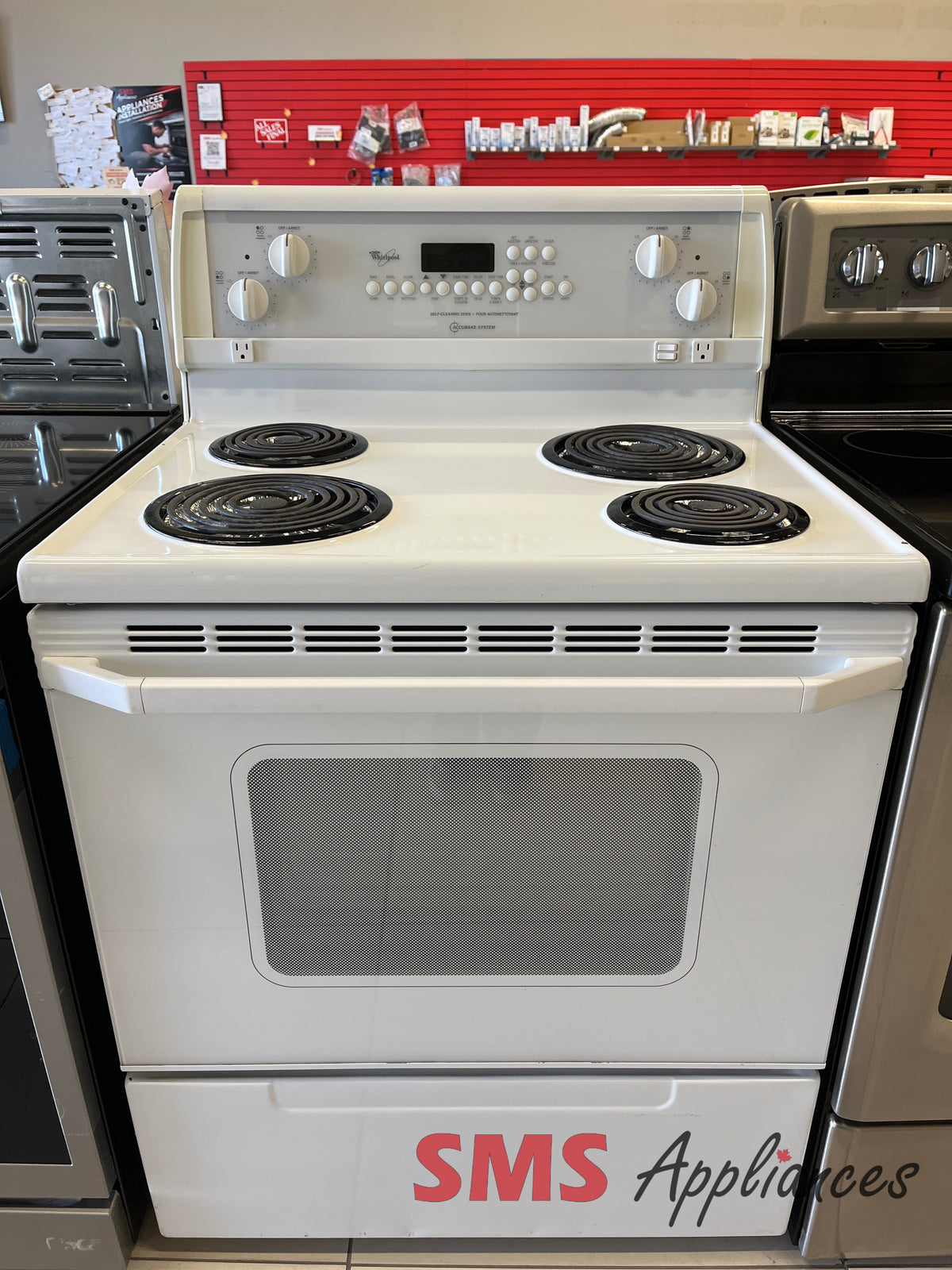 Refurbished Stove Whirlpool WGP34802 for sale in Calgary - SMS Appliances