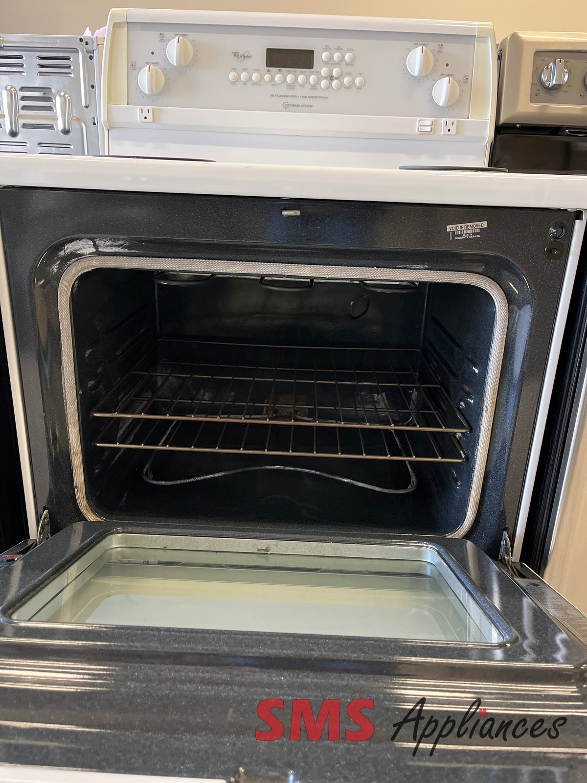 Refurbished Stove Whirlpool WGP34802 - stove for sale at SMS Appliances Calgary
