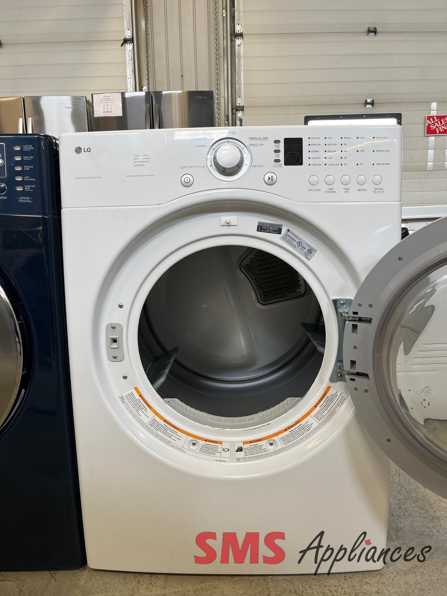 Refurbished Dryers DLE2516W LG - Image 2