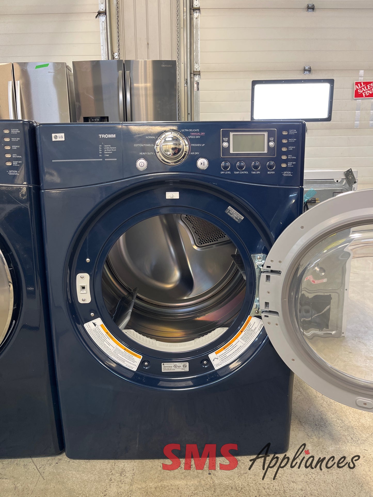 Refurbished Dryers DLE8377NM LG - Image 2