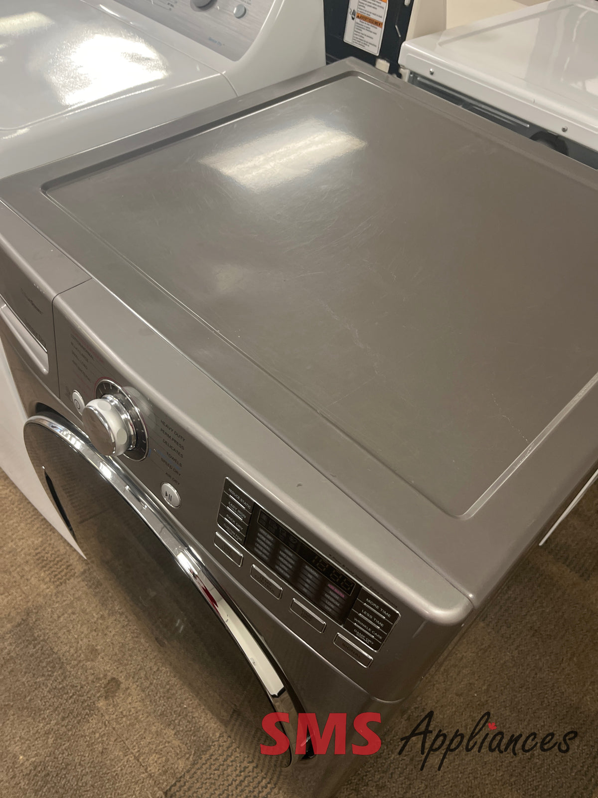 LG DLEX3470V refurbished dryer view - for sale in Calgary