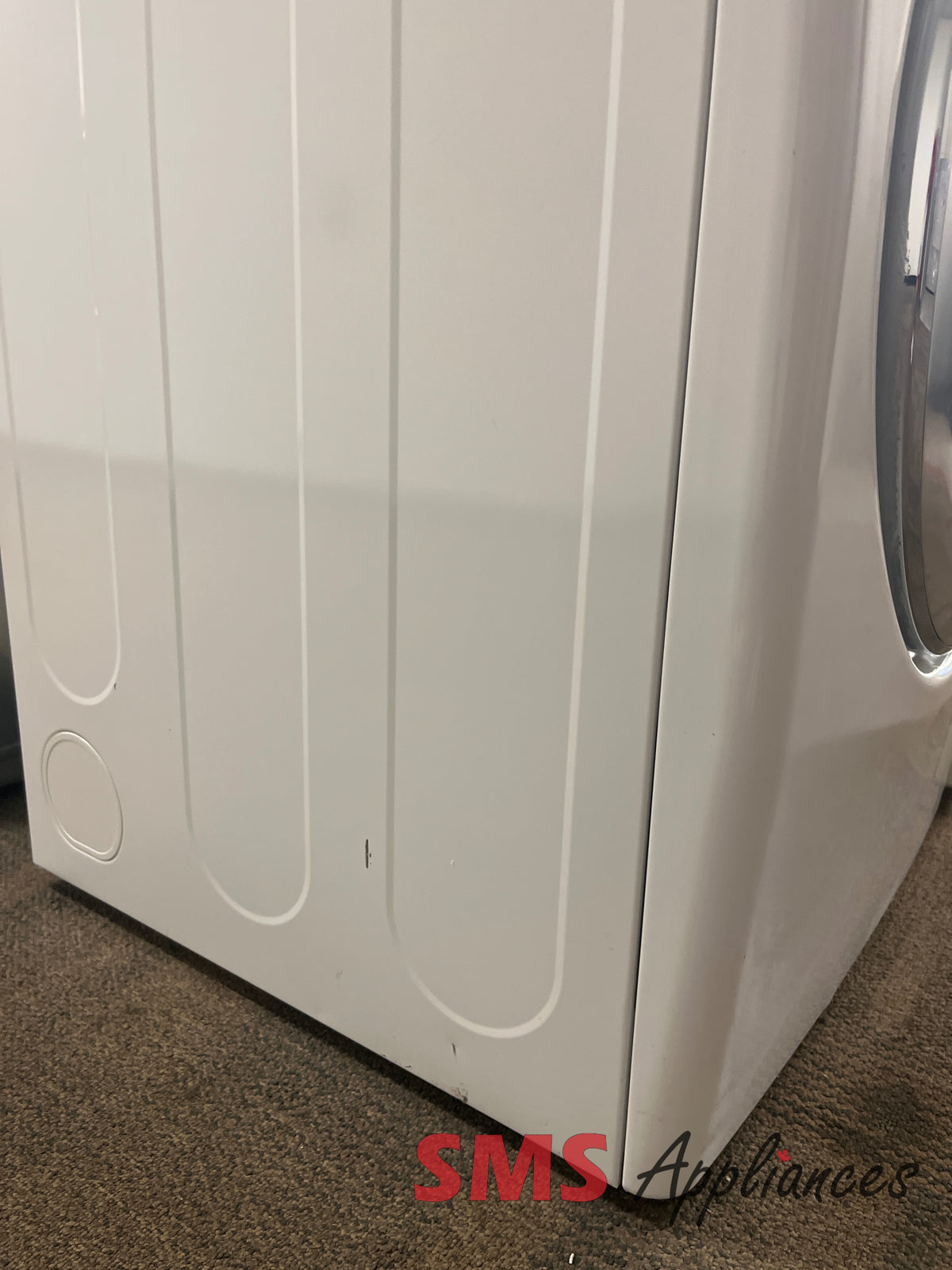 Refurbished LG DLEX8377WM dryer close-up - SMS Appliances
