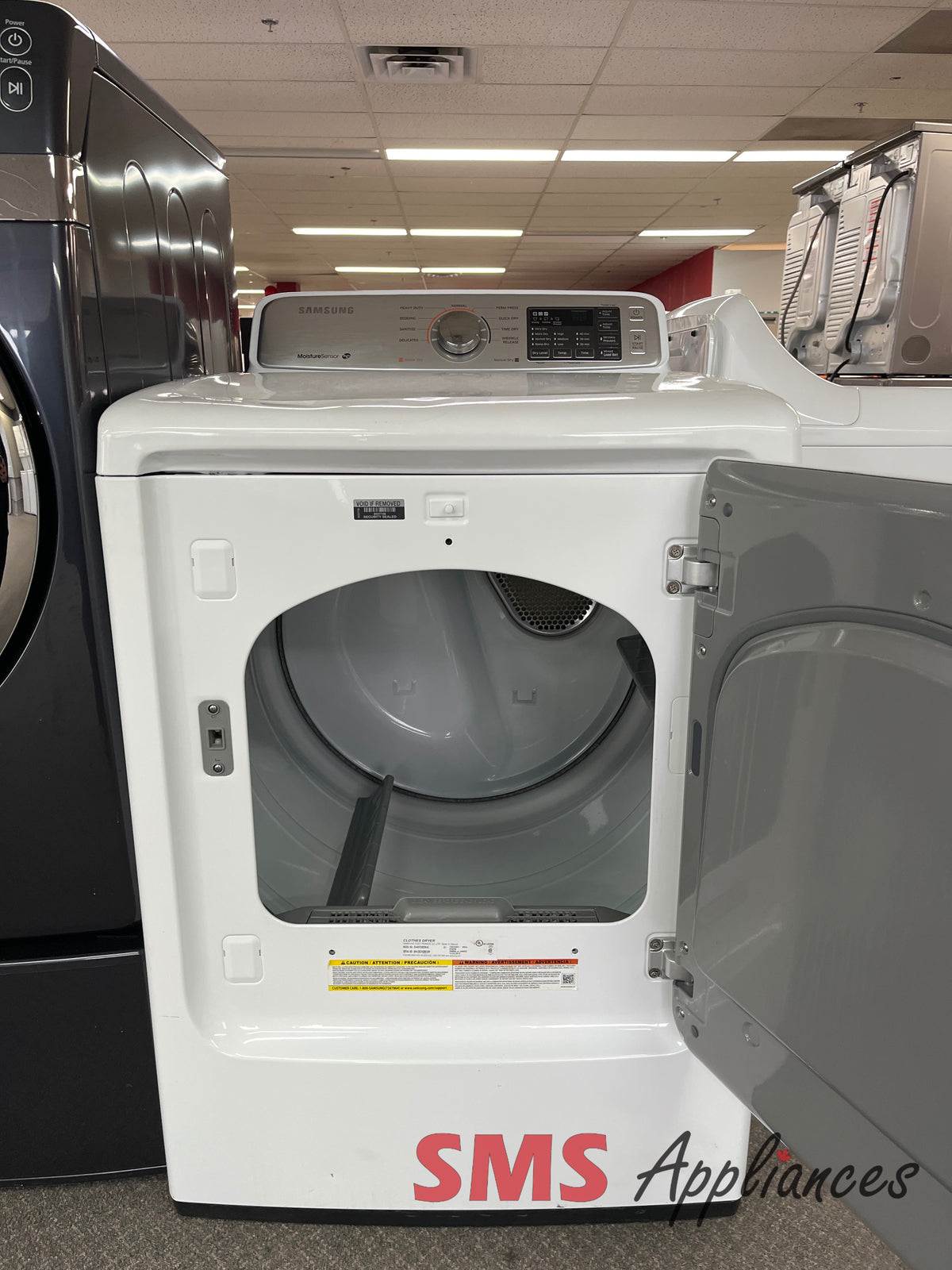Samsung DV45H7000EW refurbished dryer photo at SMS Appliances Medicine Hat