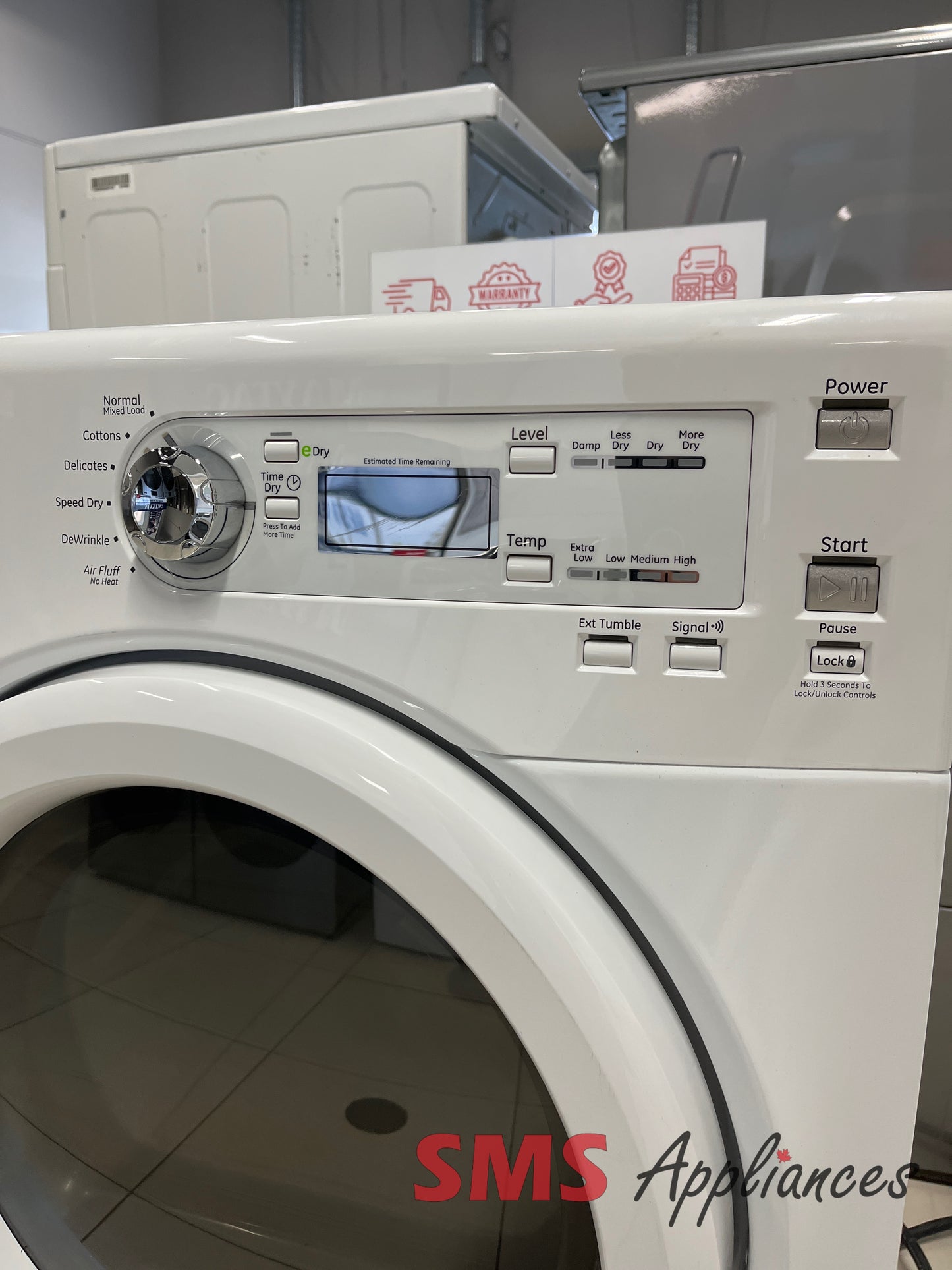 Refurbished Dryers GFMN110ED1WW GE - Image 4