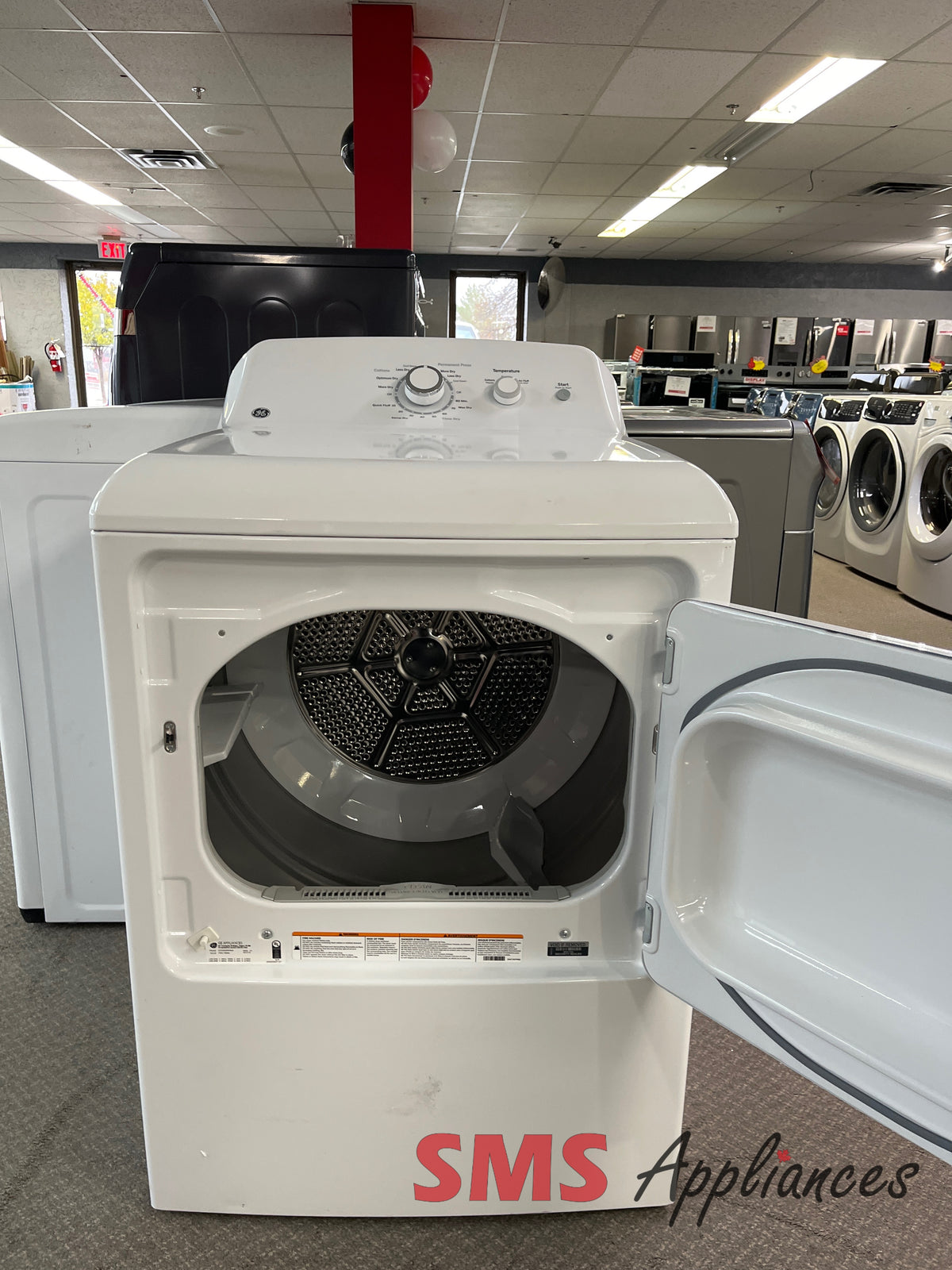 GE GTD32EBMP0WW refurbished dryer photo at SMS Appliances Medicine Hat
