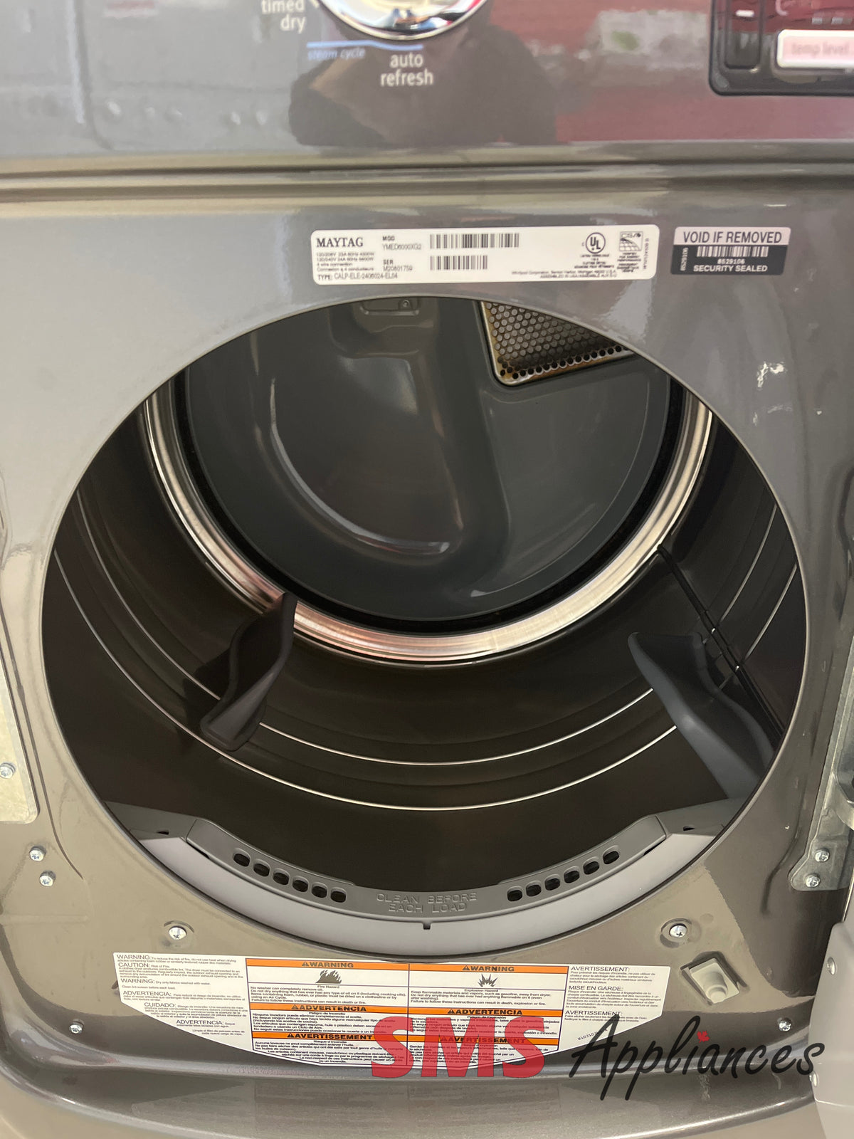 Refurbished Dryers YMED6000XG Maytag - Image 8