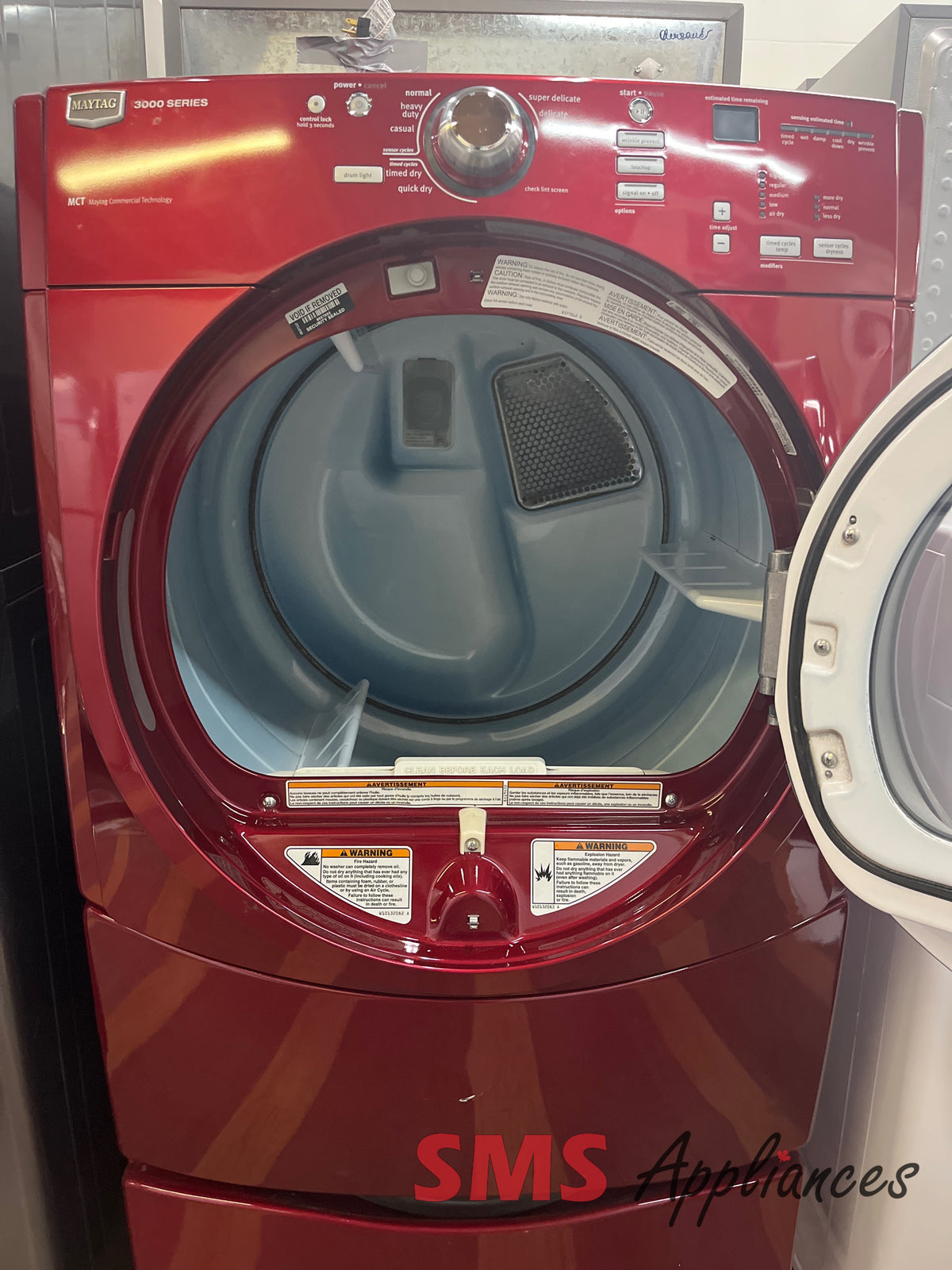 Maytag YMEDE300VF0 refurbished dryer view - for sale in Regina