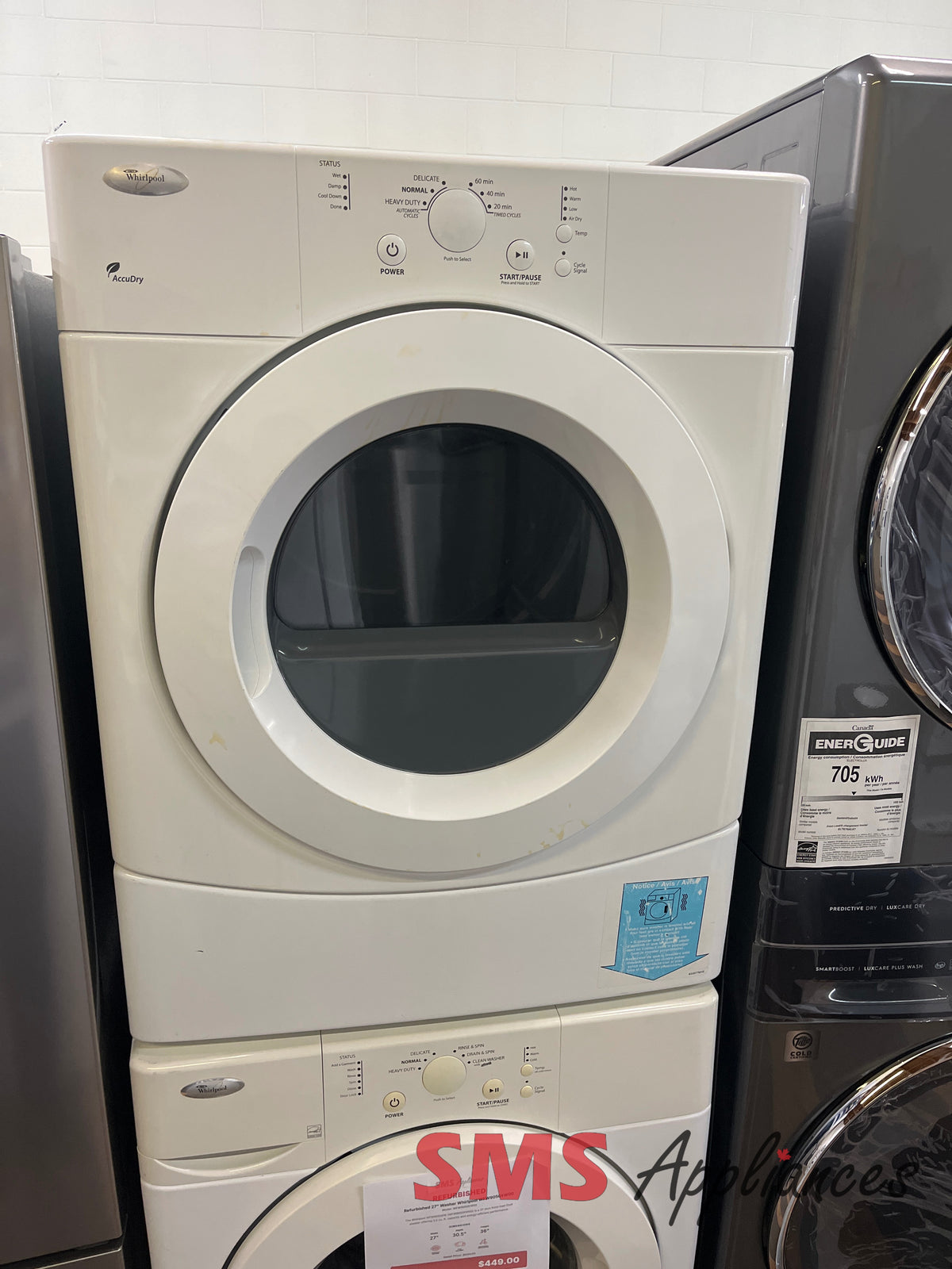 Refurbished Dryers YWED9050XW2 Whirlpool - Image 1