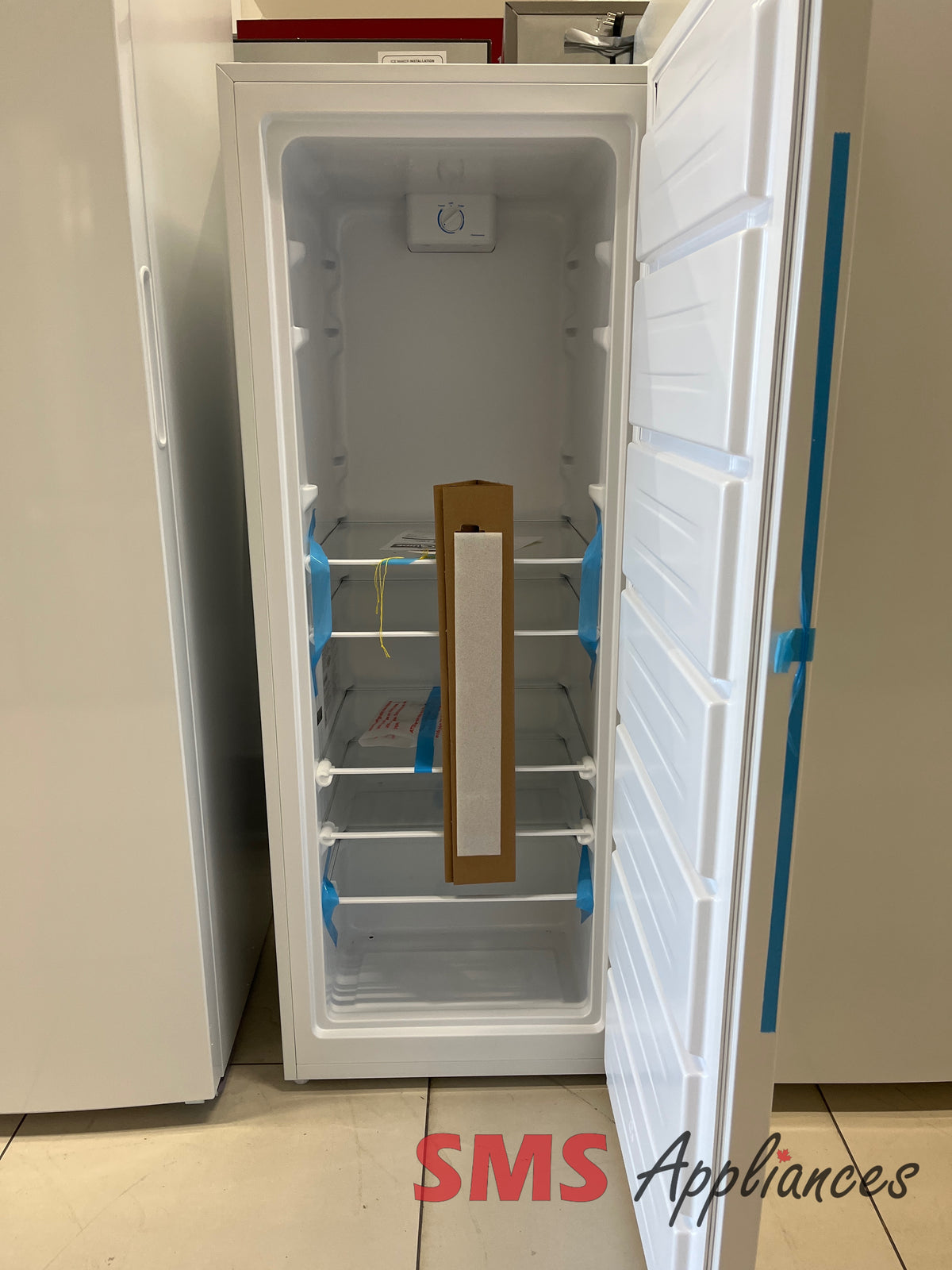 Frigidaire FFUE0726AW refurbished freezer view - for sale in Calgary