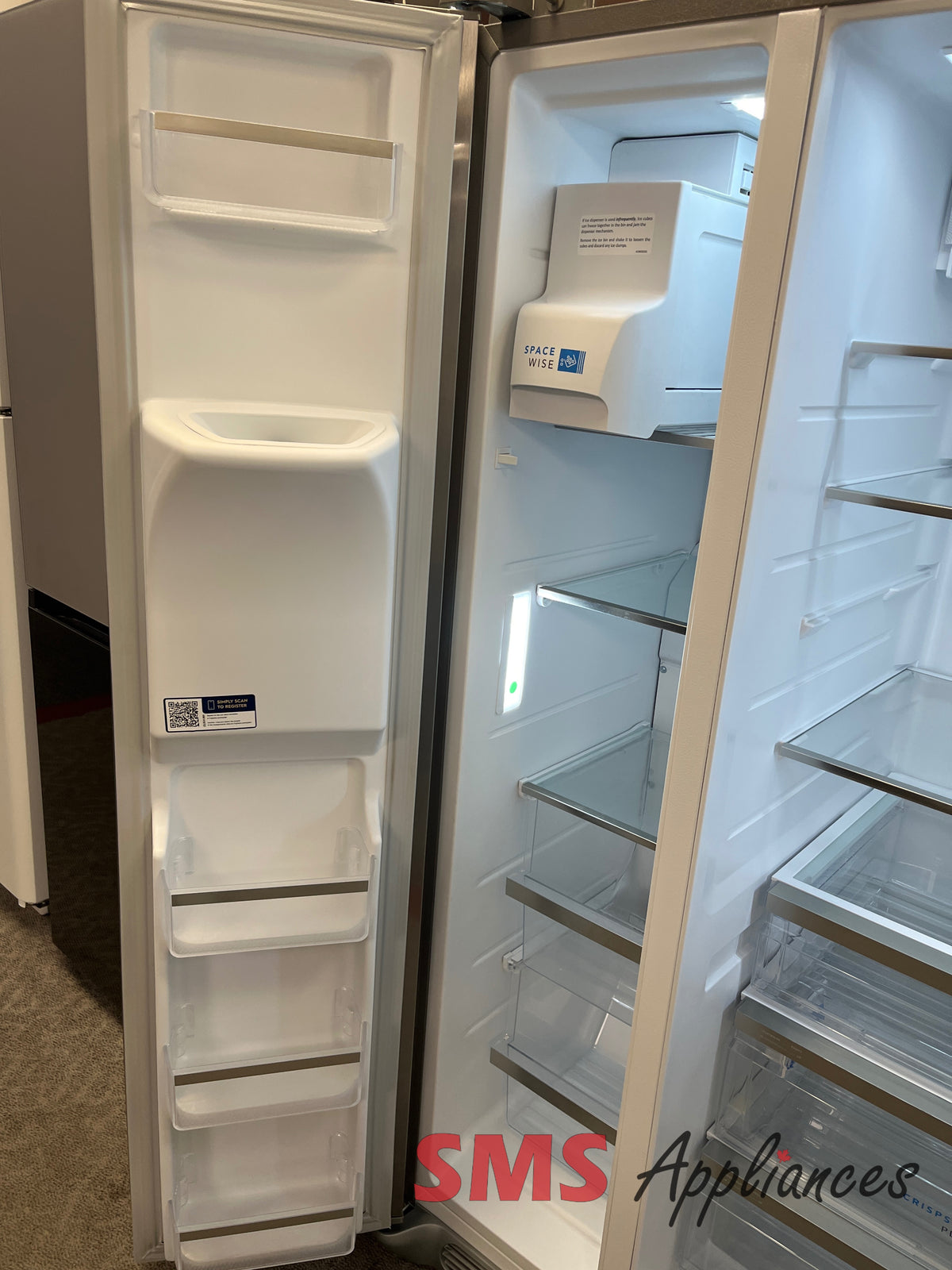 Frigidaire GRSS2652AF refurbished fridge view - for sale in Calgary