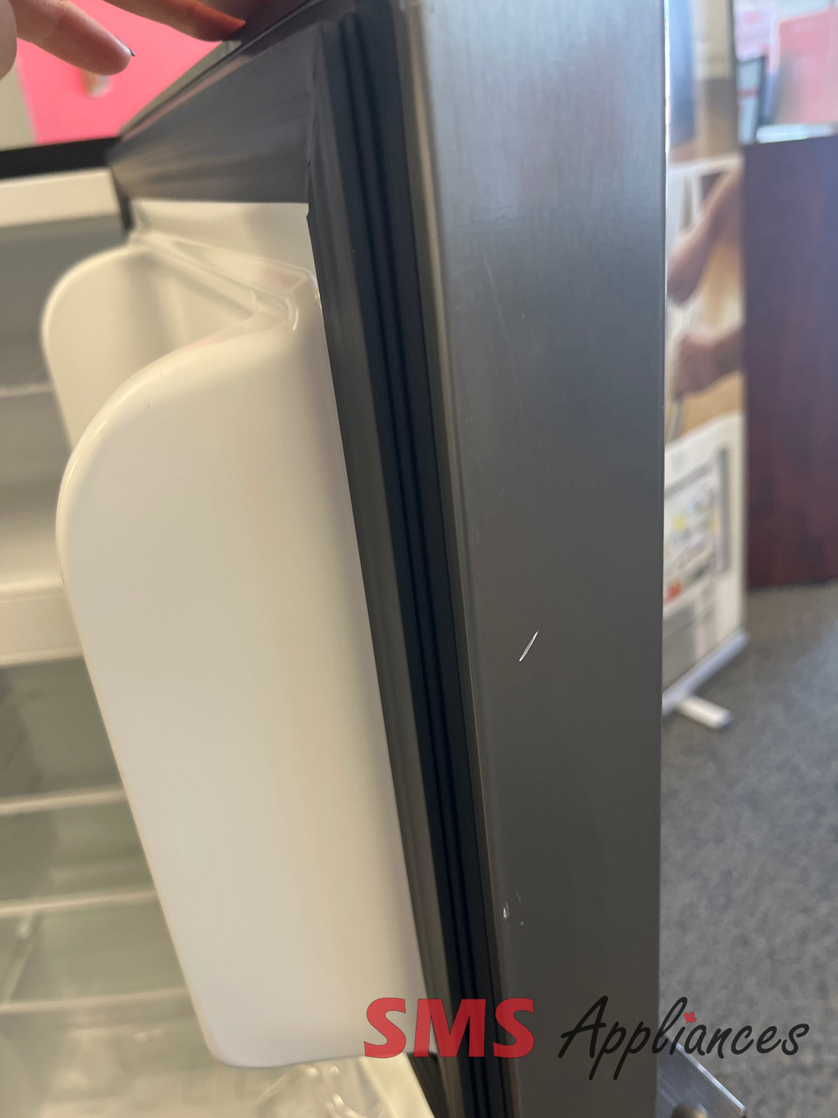 Danby HMDR450SEF refurbished fridge view - for sale in Calgary