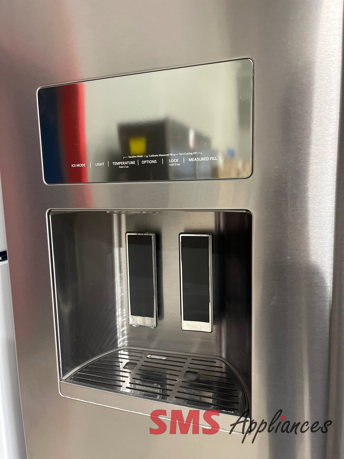 KitchenAid KRFF707ESS00 refurbished fridge photo at SMS Appliances Calgary