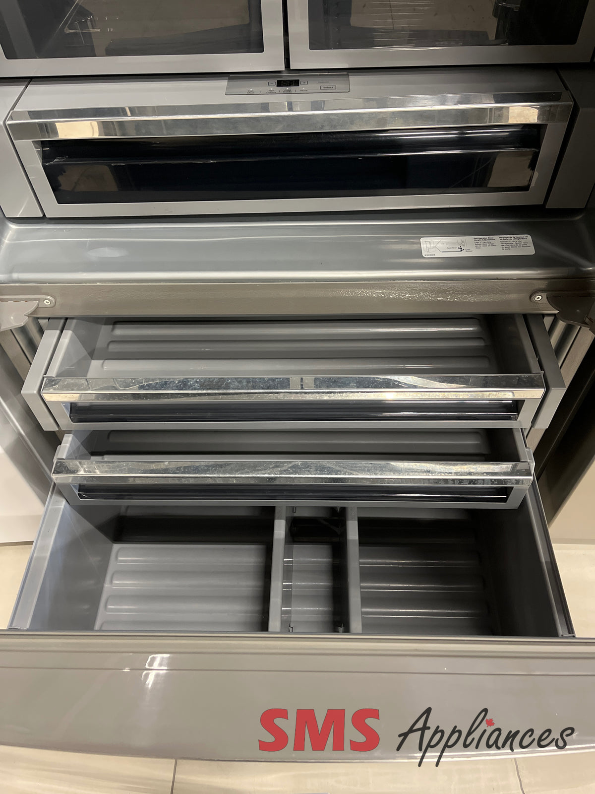 Refurbished 36" Fridge KitchenAid KRFF707ESS00 - fridge for sale at SMS Appliances Calgary