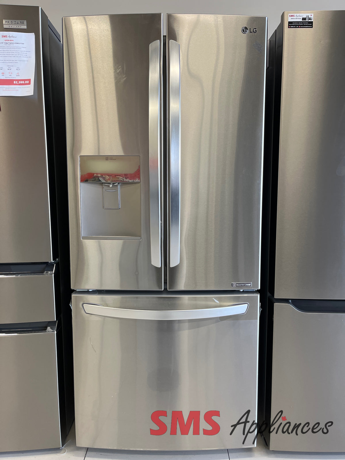 Refurbished Fridges LFD22786ST LG - Image 1